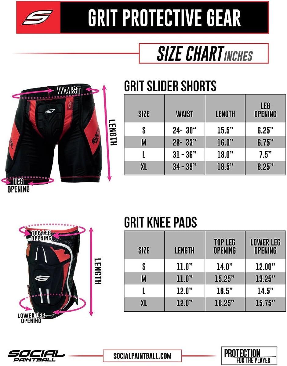 Grit Slider Shorts, Black Red