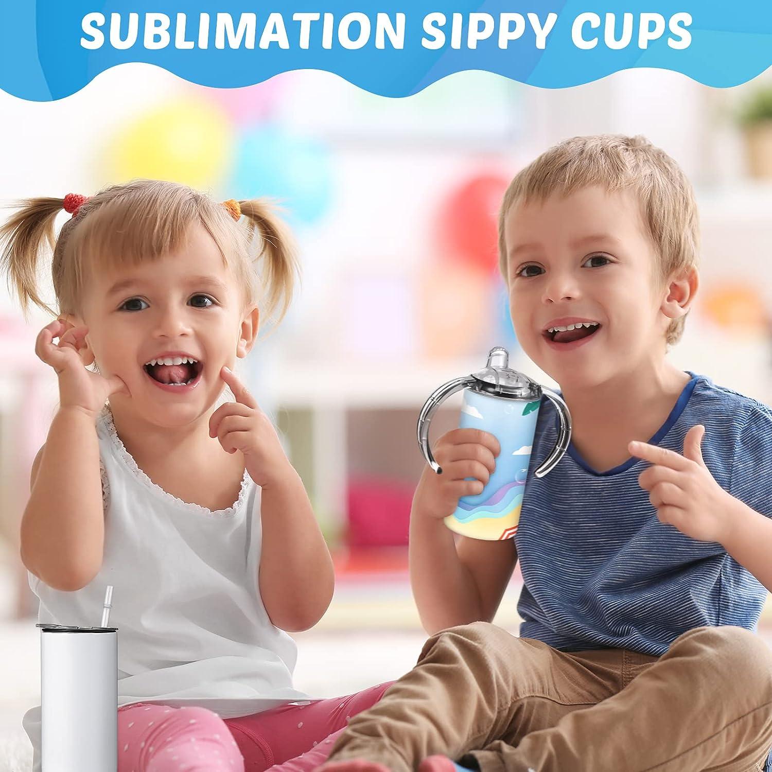 12 oz Sublimation Sippy Cup