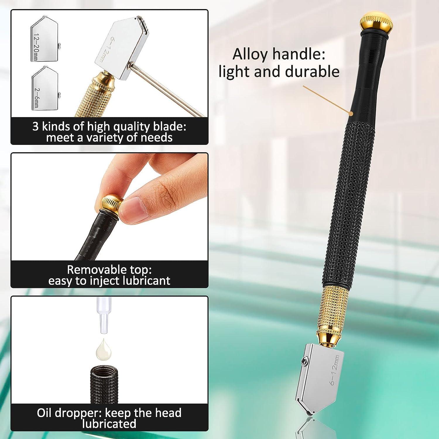 Portable Glass Cutter Kit Stained Glass Glass Cutter Supply
