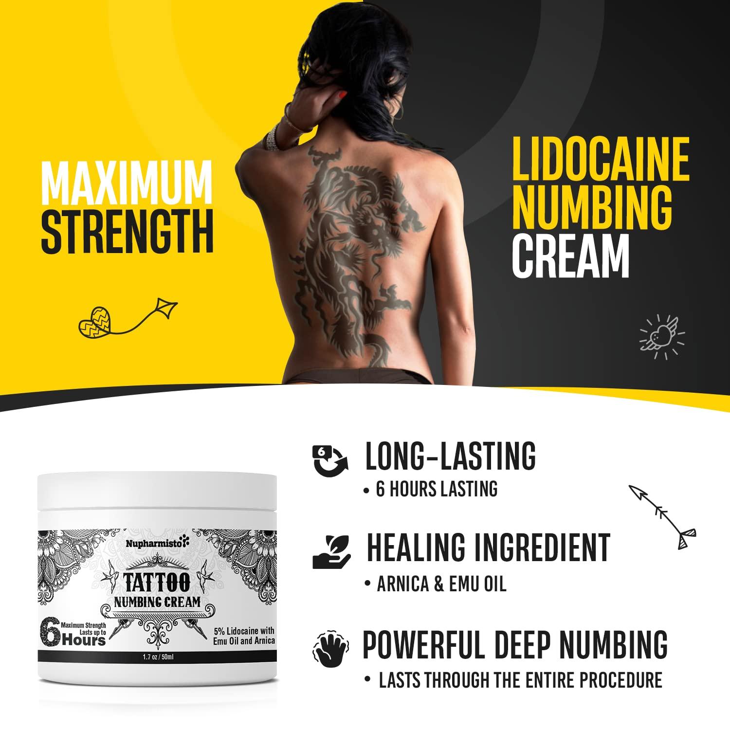 Mithra 10% Lidocaine Numbing Tattoo Body Anesthetic Fast Numb Cream Semi  Perma | TKTXstore.com