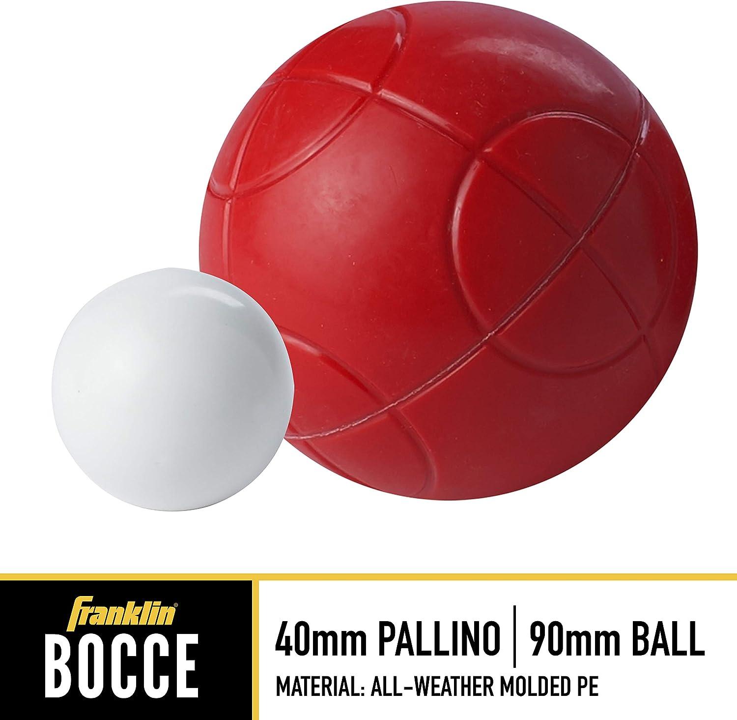 Franklin Sports 52021 8 Ball American Family Bocce Ball Game Set