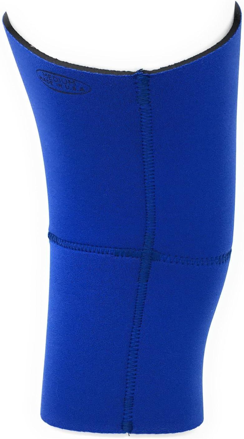 OTC Neoprene Knee Support - Oval Pad, Blue, Medium 