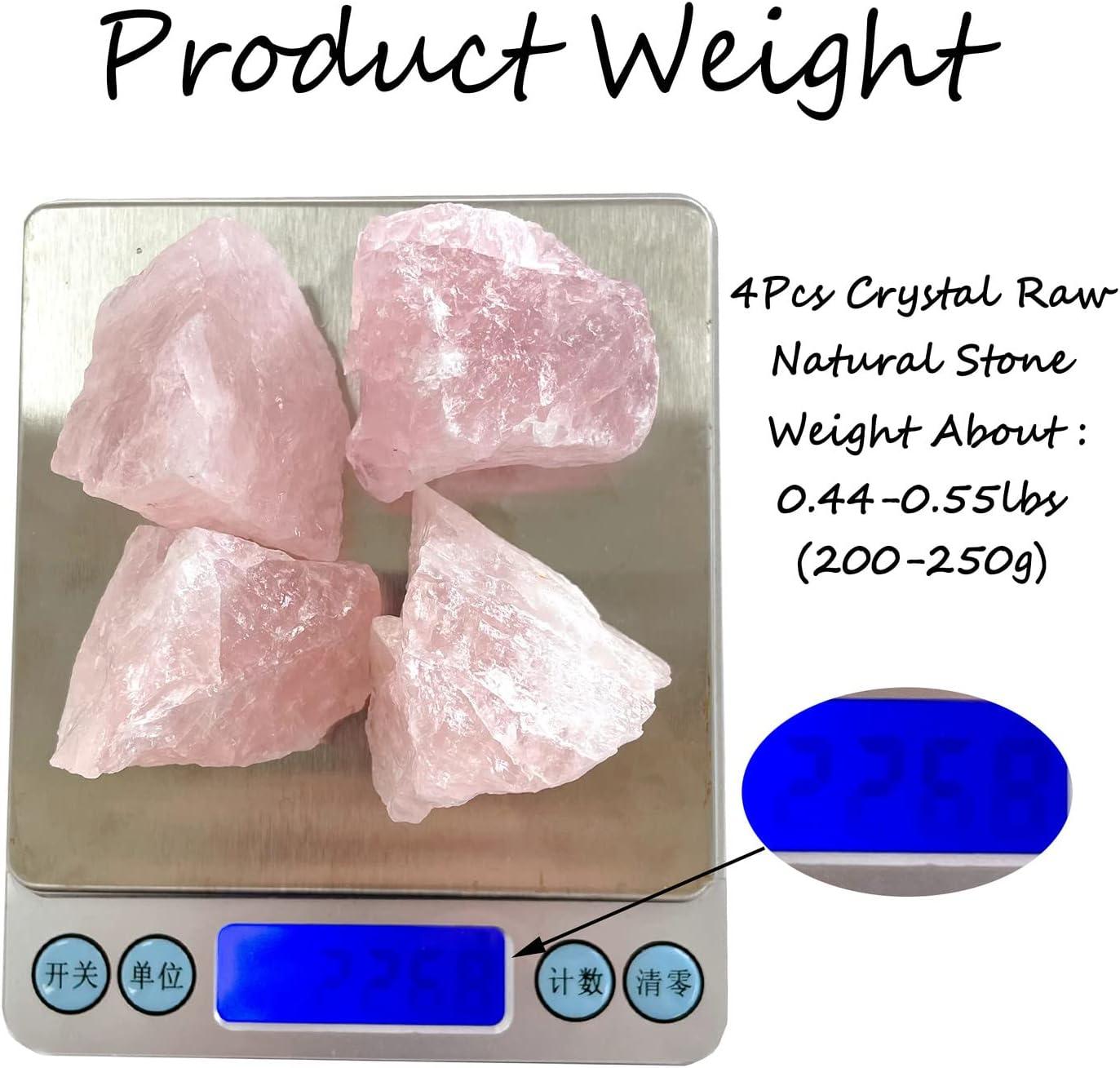 Other  4 Pcs Crystals For Witchcraft In Jars Chakra Healing