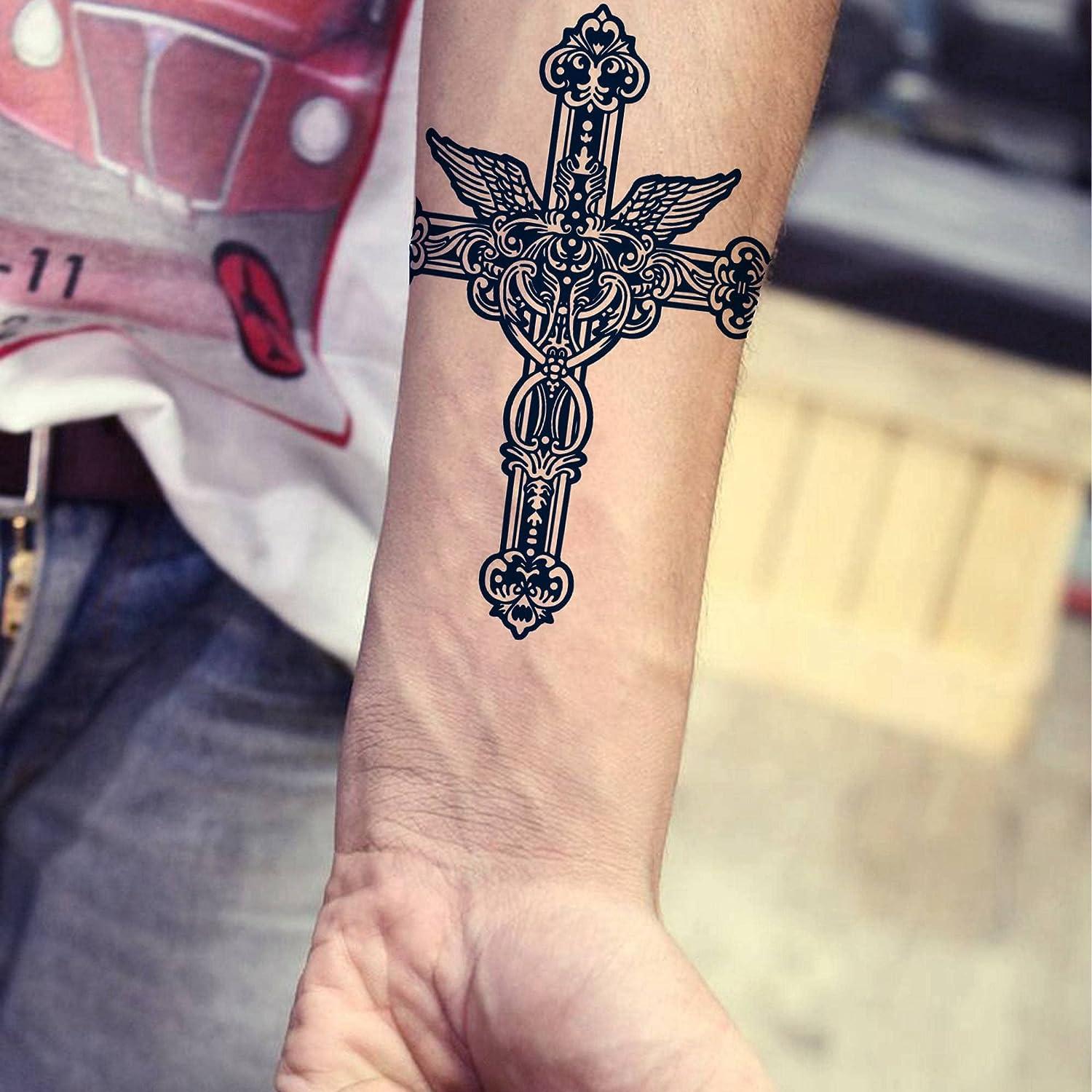 Free Cross Tattoo Designs | Cross tattoo designs, Small cross tattoos, Cross  tattoo