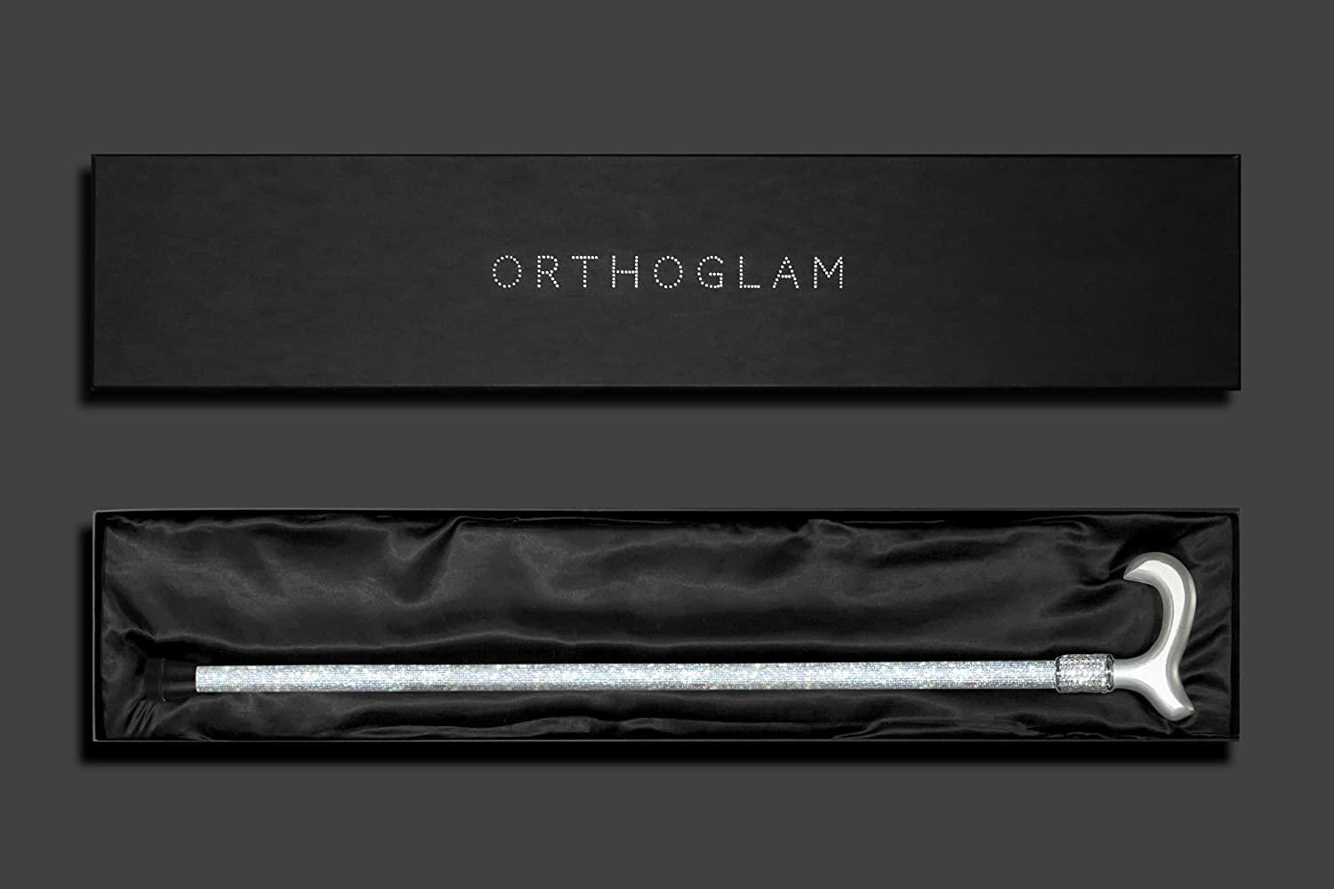 OrthoGlam “Silver Screen” Lightweight Crystal Rhinestone Bedazzled