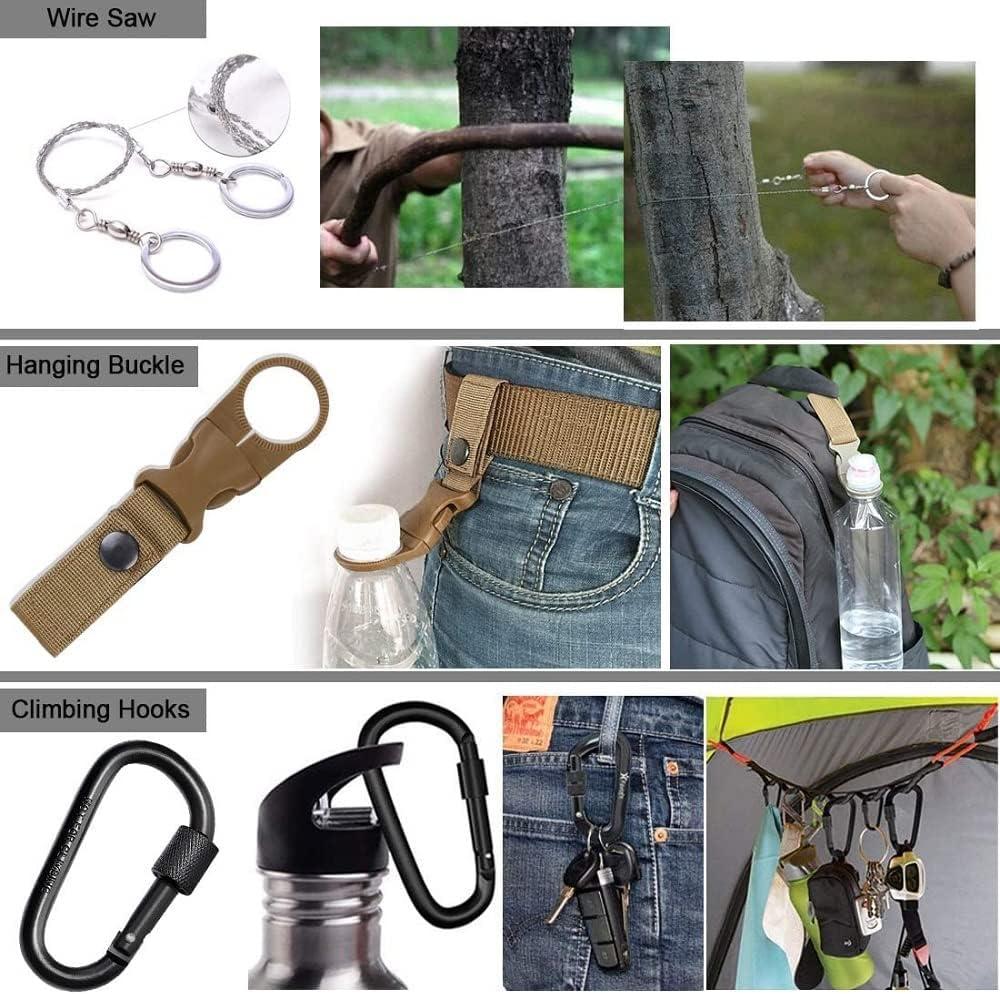 Gifts for Men Dad Husband Him, Survival Kit, Survival Tools with