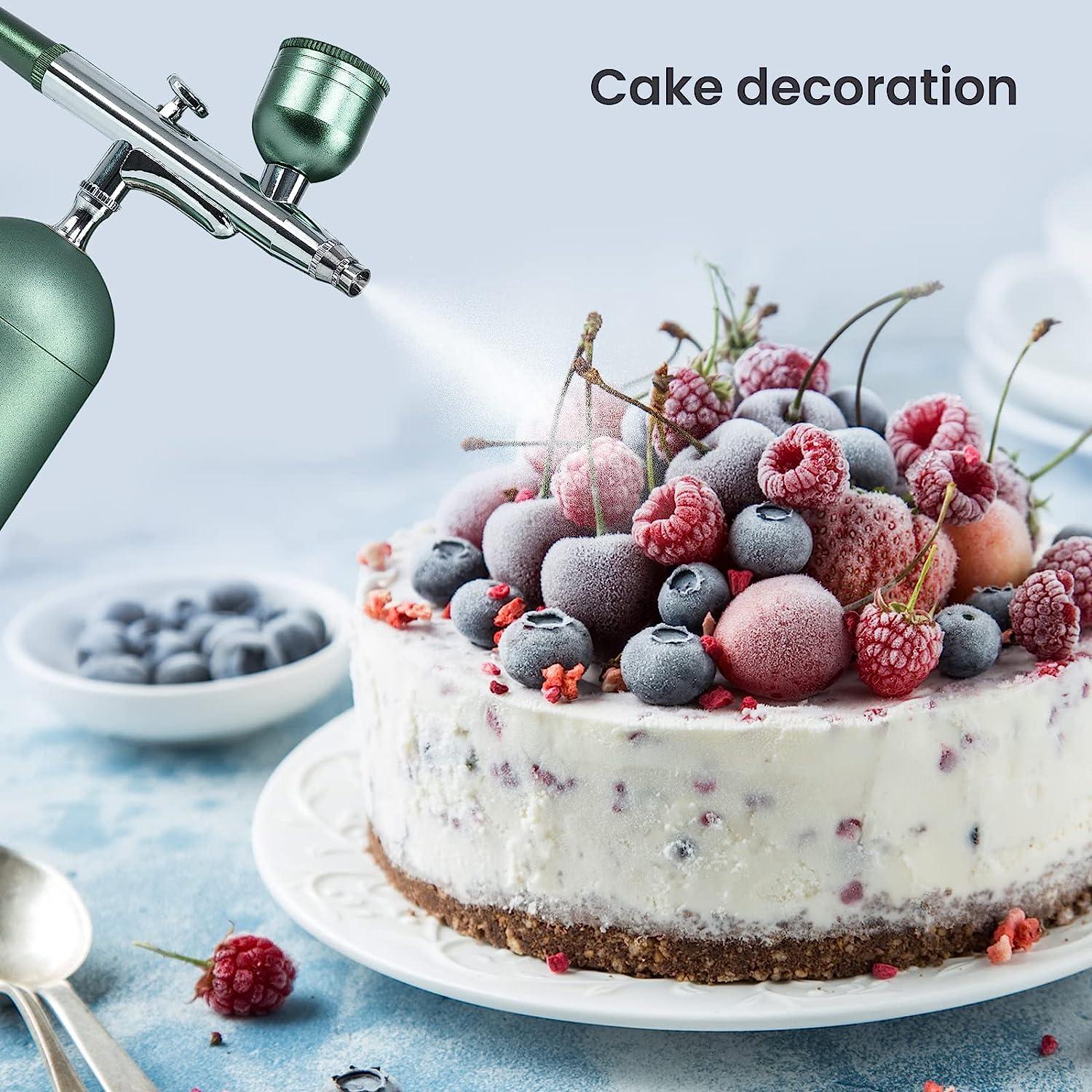 Airbrush Gun Cake Decorating, Air Brush Cake Decorating