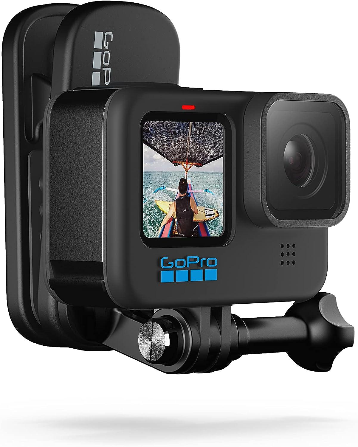 GoPro HERO10 (Hero 10) Black with Deluxe Accessory Bundle: 3X Replacement  Batteries, Dual USB Charger, Underwater LED Light with Bracket, Water