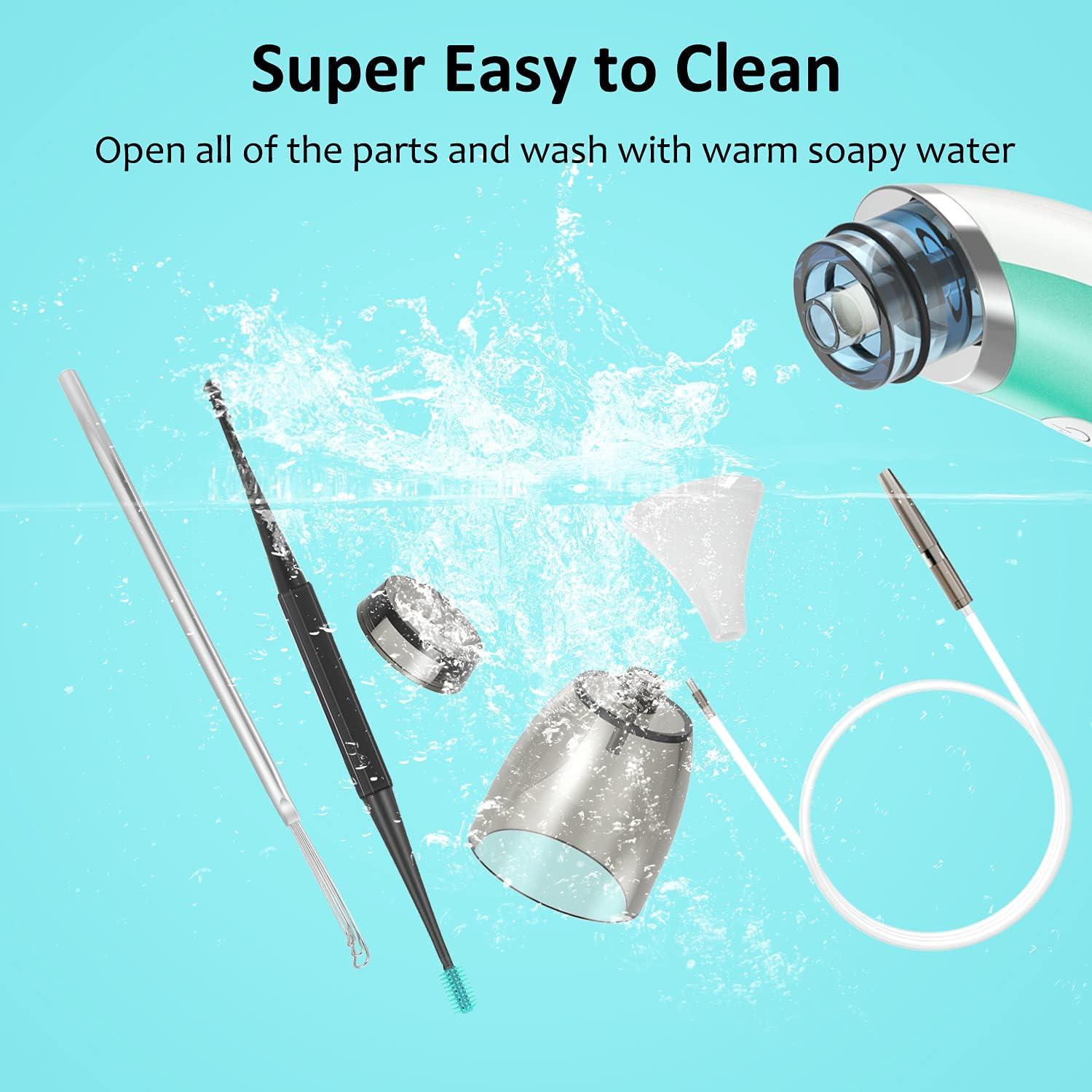 Ear Wax Removal Tool Electric Ear Cleaner Soft Earwax Removal Kit