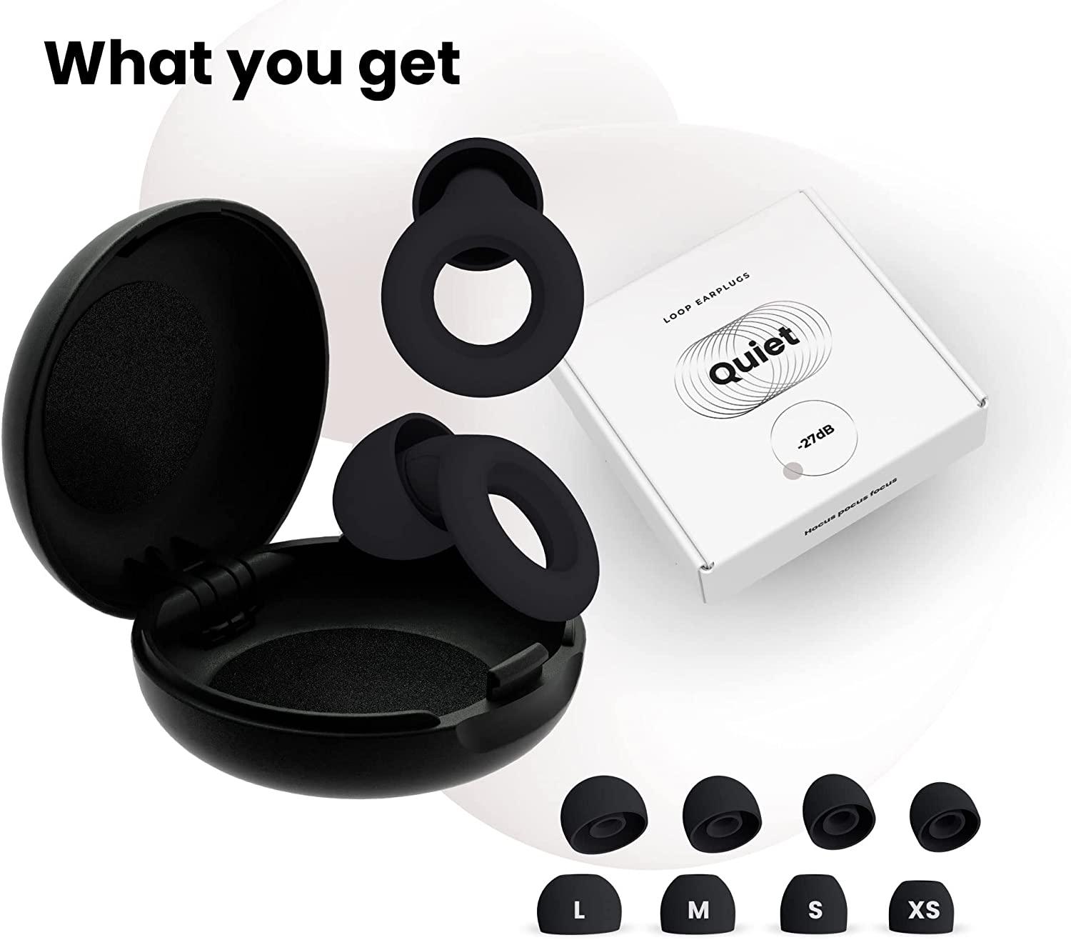Loop Quiet Ear Plugs for Noise Reduction– Super Soft, Reusable