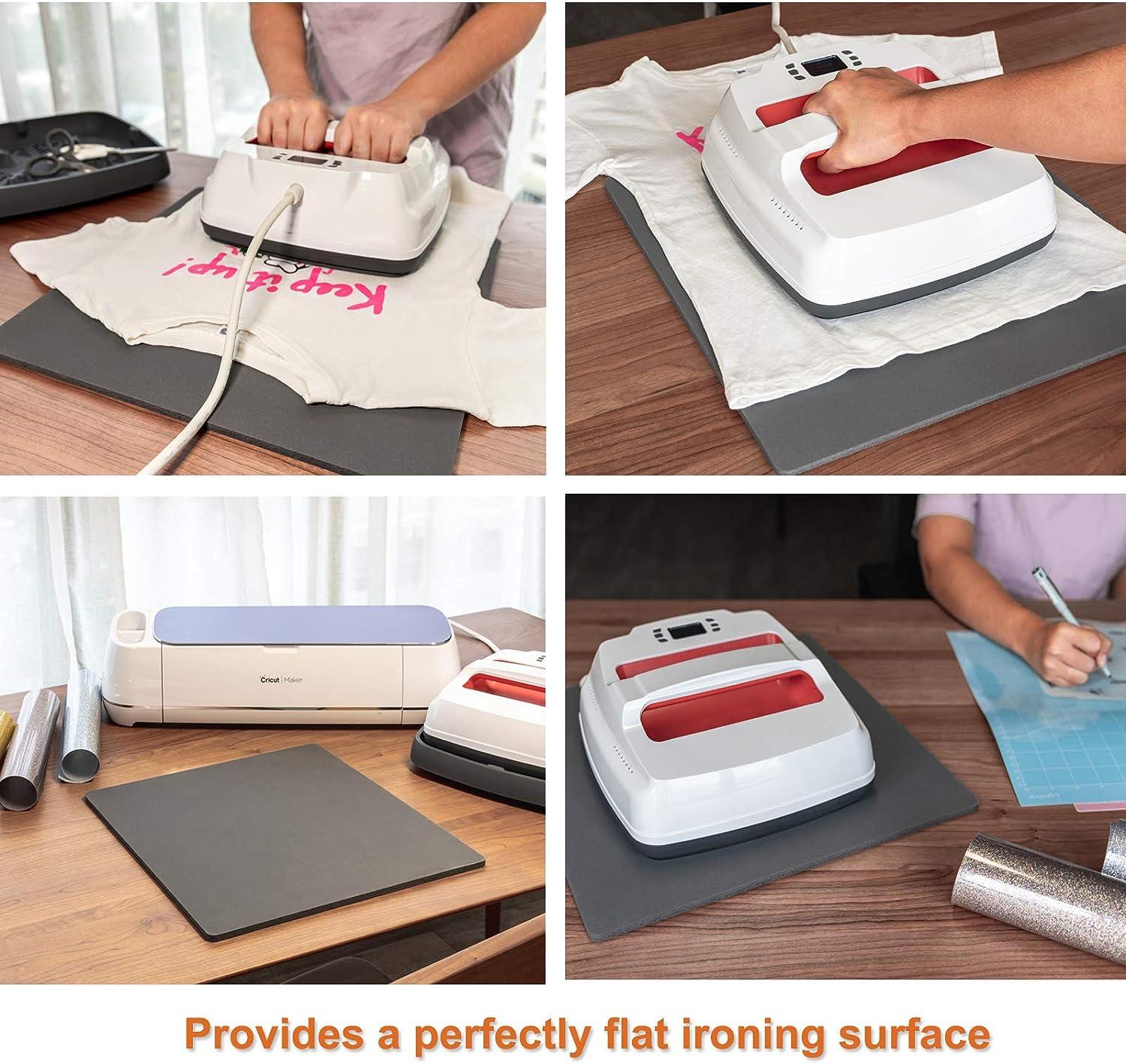 Heat Pressing using Silicone Pads and Plates to avoid Zippers