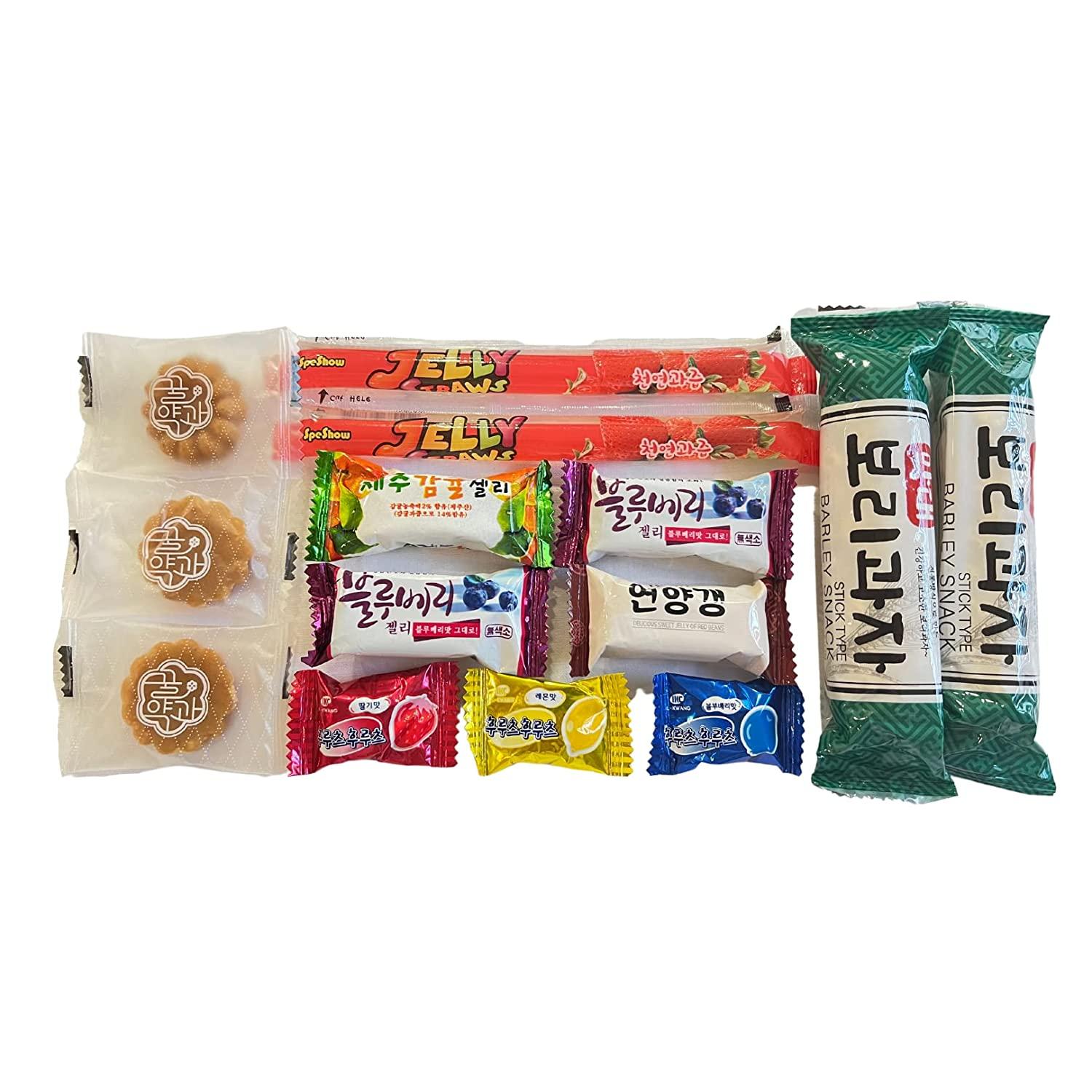  Korean Snack Box Variety Pack - 46 Count Snacks