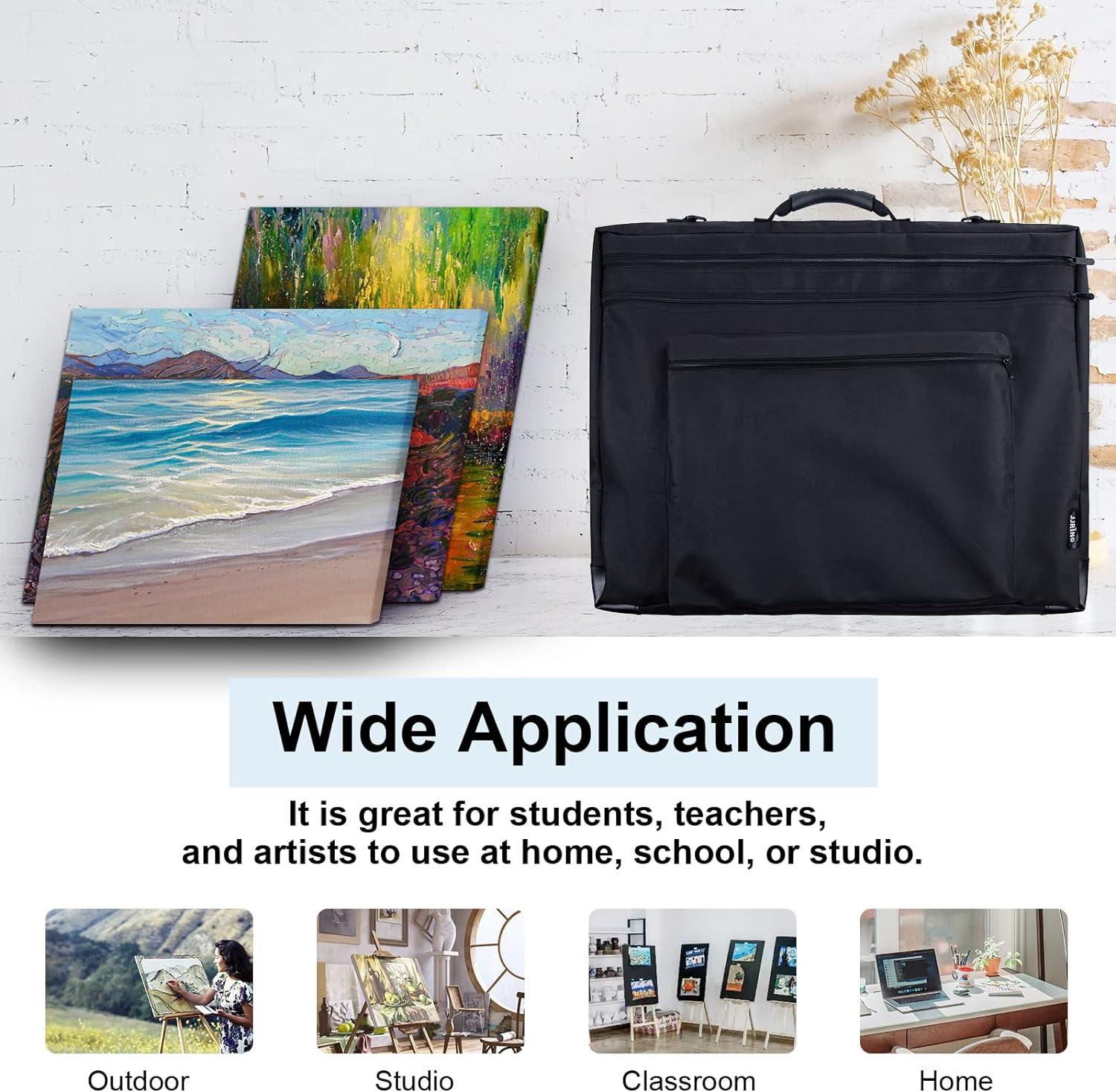 Art Portfolio Tote Folder Bag Art Portfolio Case Large Capacity