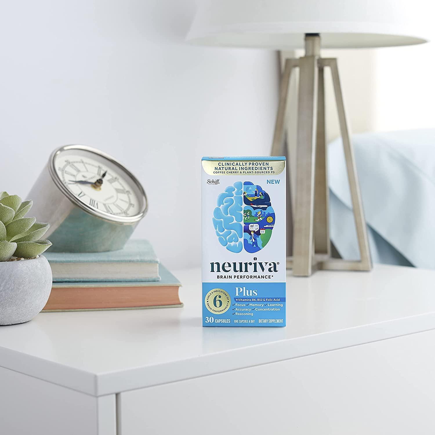 Neuriva Plus Brain Supplement For Memory Focus And Concentration Cognative Function With 