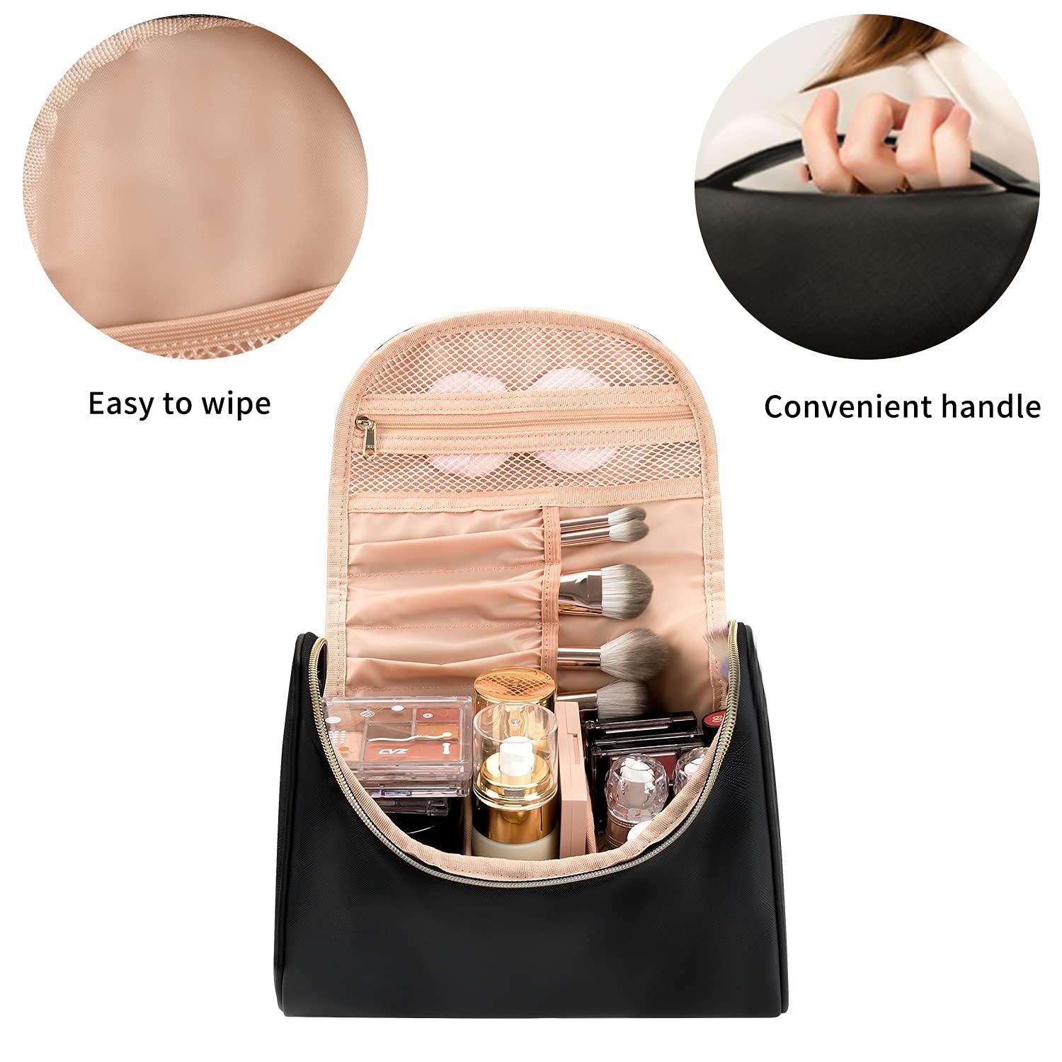 Portable Travel Cosmetic Bag, Makeup Brush Storage Bag, Women's
