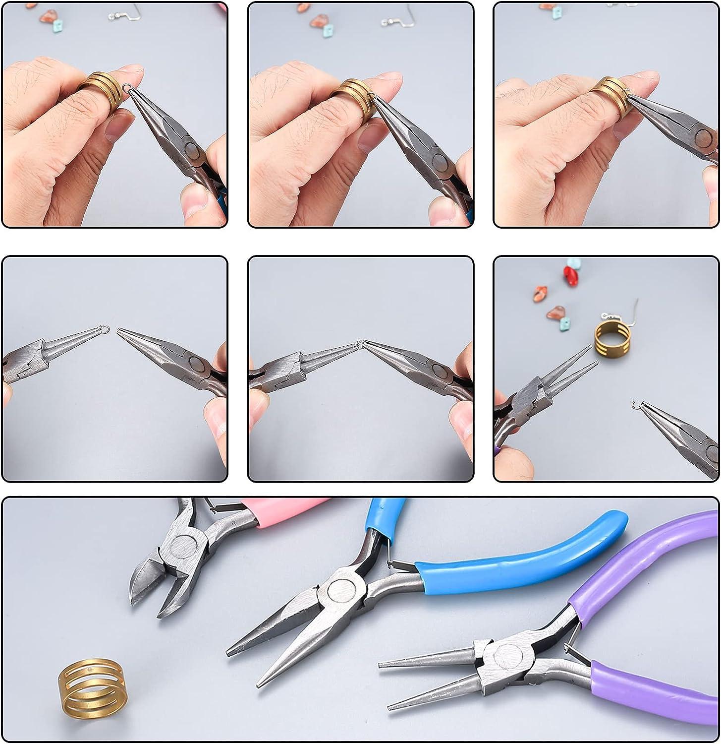 Round Nose Pliers, Wire Jewelry Making Tools Bead Pliers for Wire Wrapping,  Jump Rings Making, Jewelry Making Supplies, DIY Craft