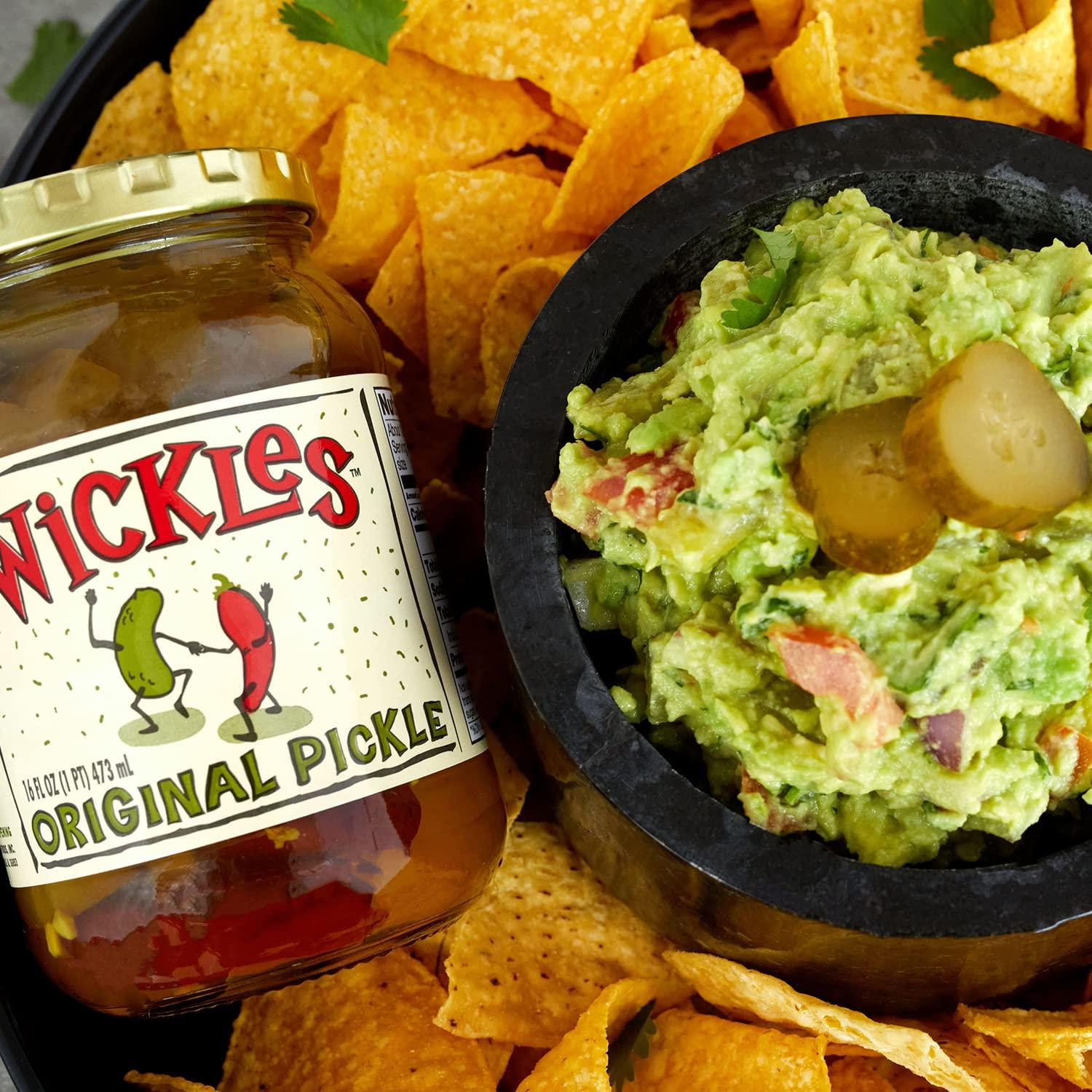 Wickles Wicked Pickle Chips, 16 oz (Pack - 3)