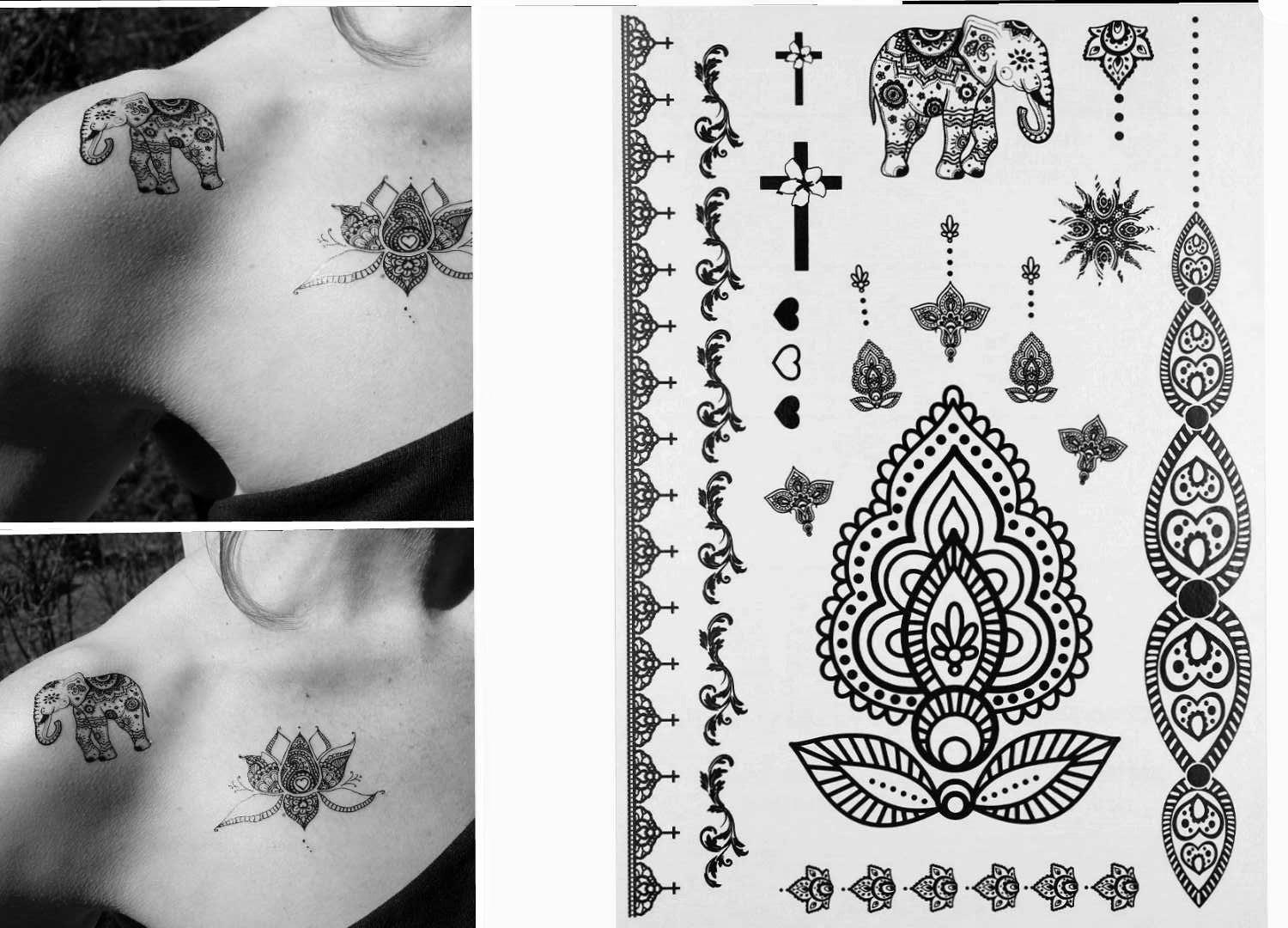 Elephant tattoo, intricate, lace, geometric, baroque | Elephant tattoos, Elephant  tattoo, Tattoos