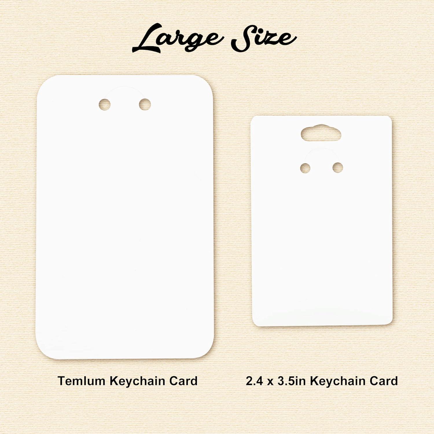 Keychain Collection Display, Keychain Display Card Size