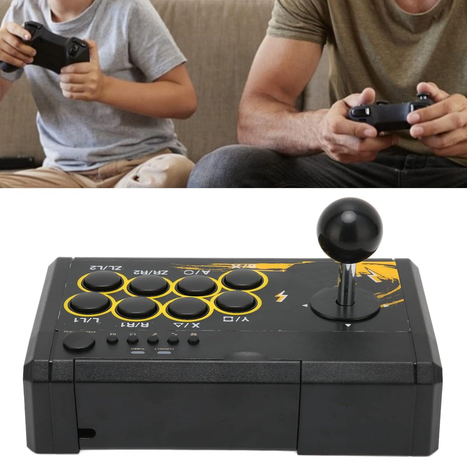 Zunate USB Wired Game Joystick for PS4 PC Retro Arcade Fighting Game  Controller with Ergonomic Design Games Console Gamepad for PS3 for Switch