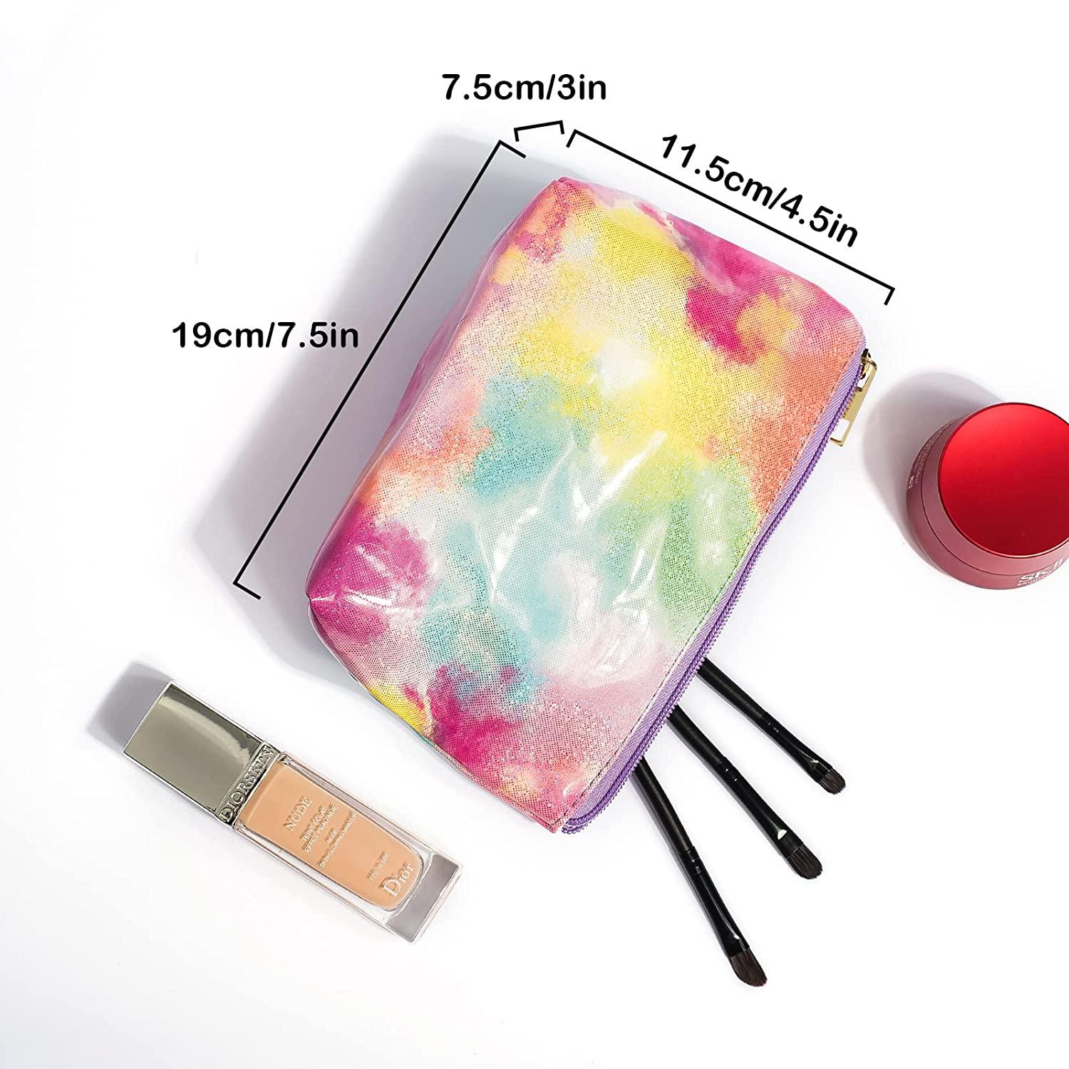  Joisal Colorful Rainbow Paint Color Powder Portable  Multi-function Makeup Bag, Cosmetic Bag Travel, Girls Toiletry Bag, Makeup  Bag Big Size, Makeup Bag Compartments : Beauty & Personal Care