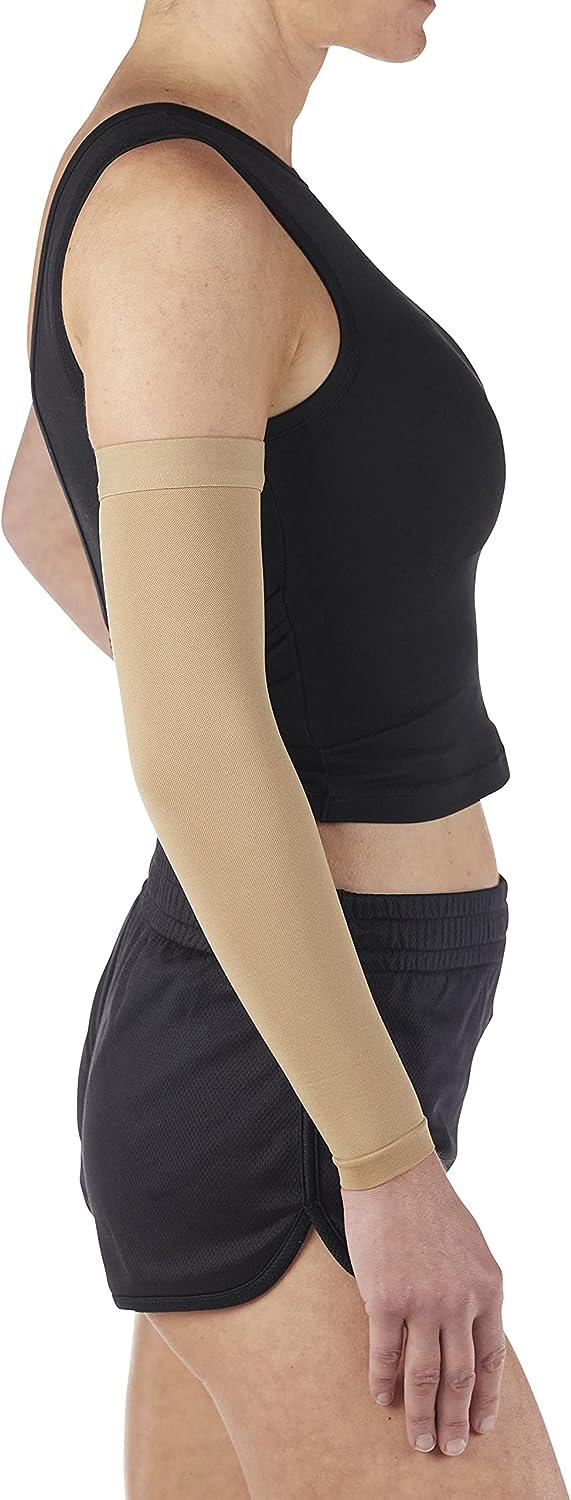 Mojo sport opaque medical compression arm sleeve 20-30 mmhg firm