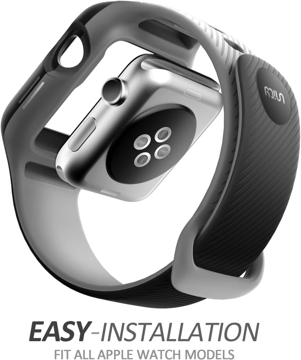i-Blason Band Compatible with Apple Watch 3 42 mm, New Unity
