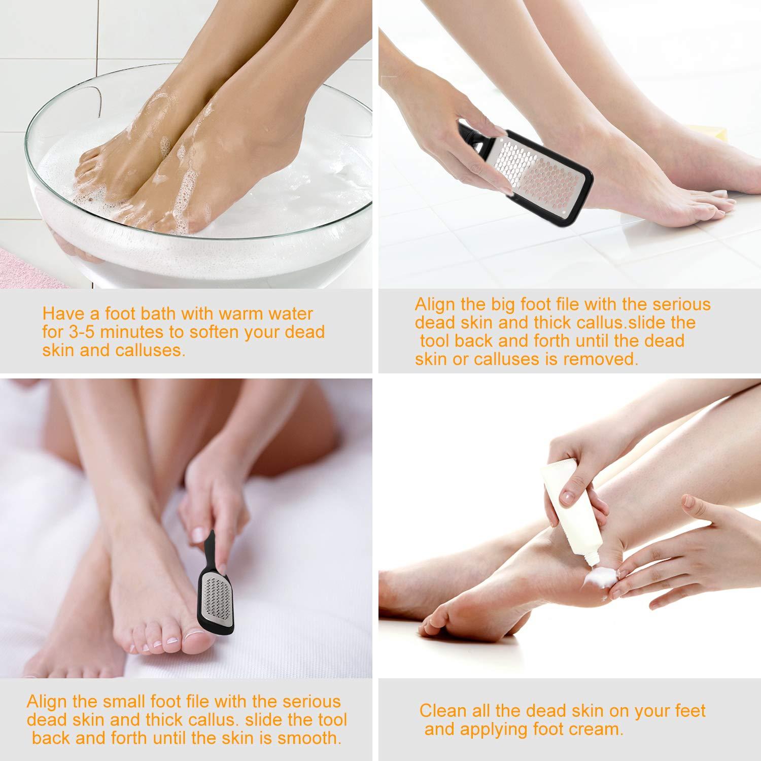 Big Foot Rasp For Hard Dry Skin  Calluses & Dead Skin on Feet