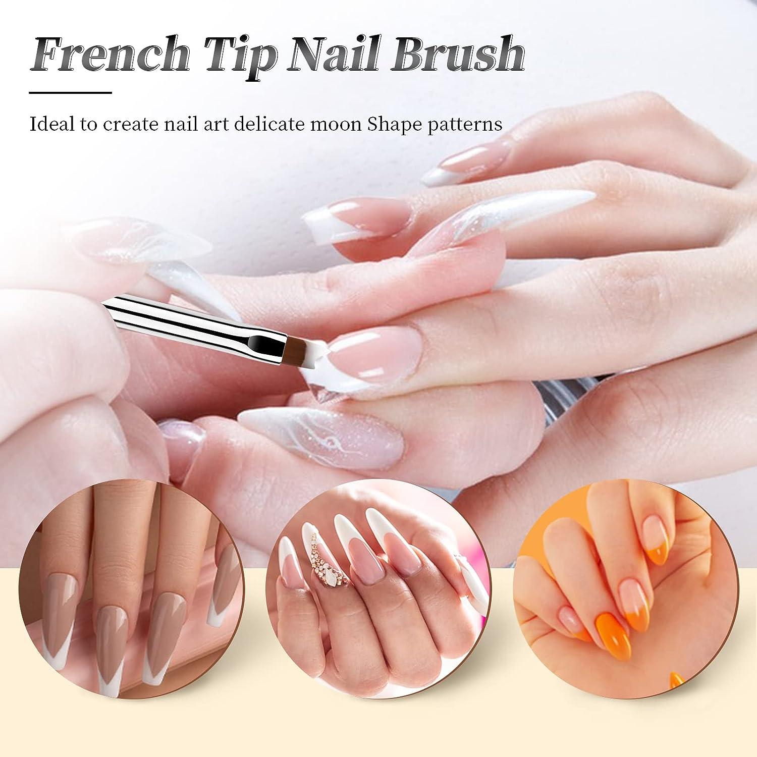 Fashion makeup storage 5pcs acrylic nail polish organizer dip