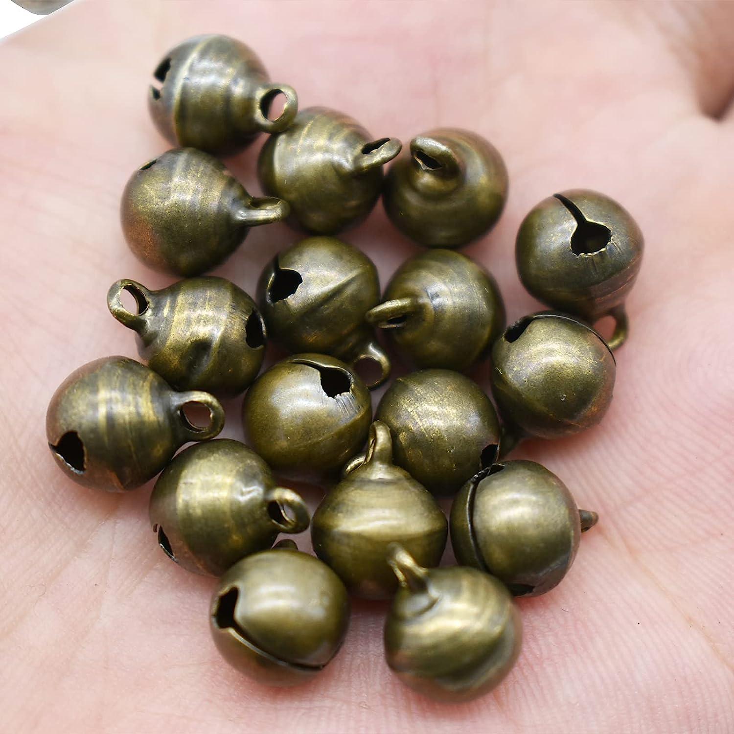 100 Pcs mini bells for crafts mini bell jingle bell necklaces Small Bells  Jingle