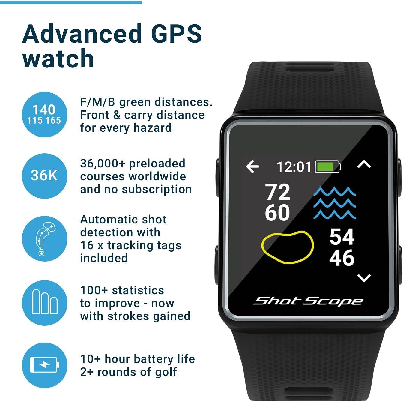 Shotscope G5 Golf GPS Watch – Major Golf Direct