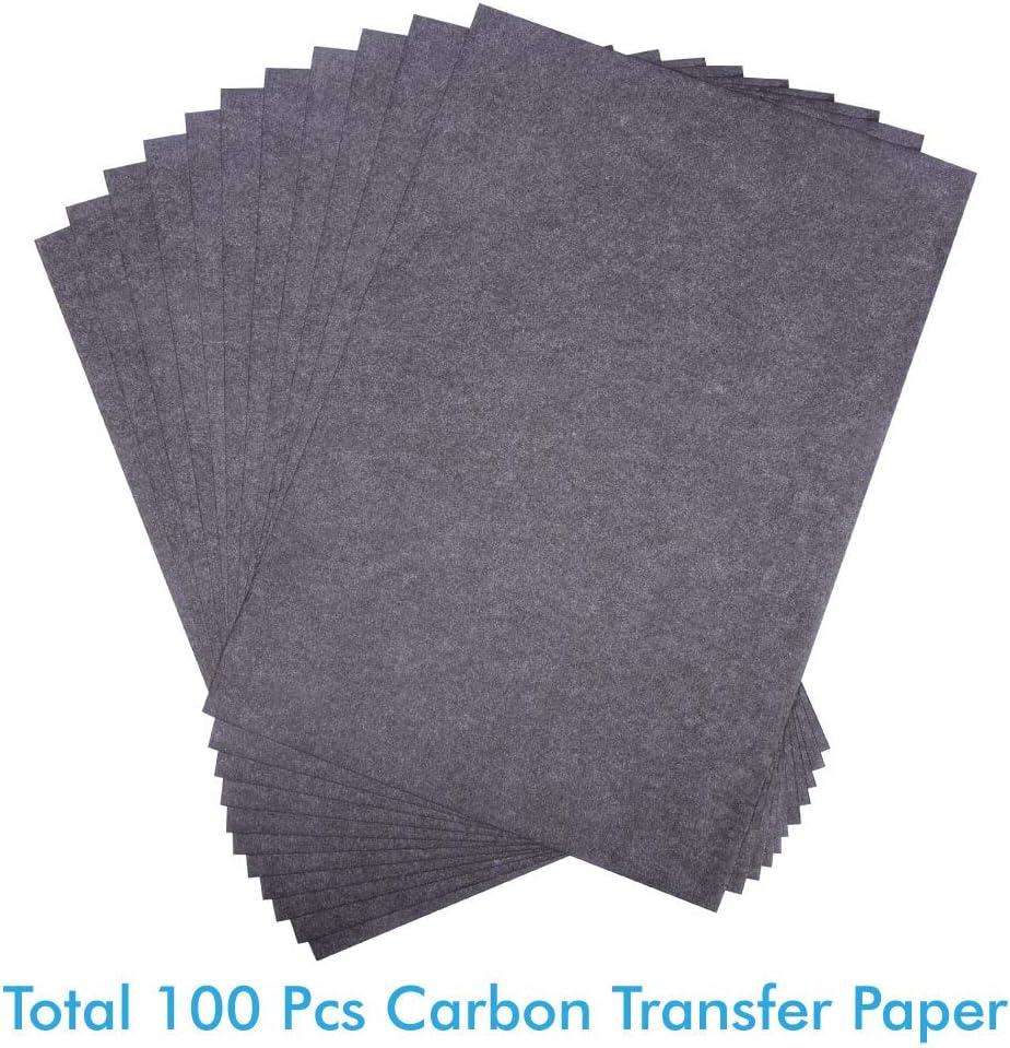 Carbon Transfer Paper Art Surfaces Black Tracing Sheets Canvas