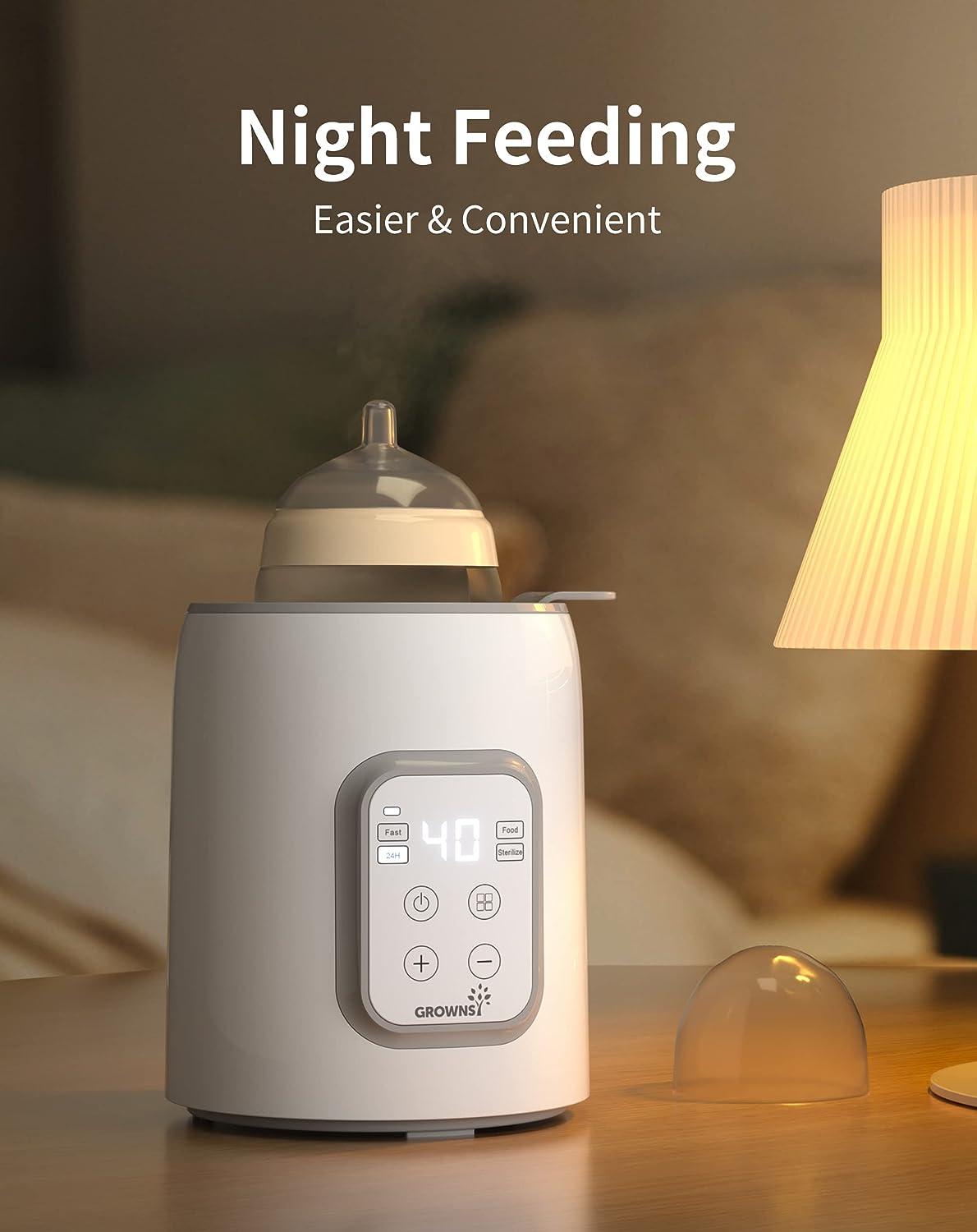 Instant Water Warmer, Baby Bottle Warmer, and Formula Maker with Night  Light, Instantly Hot Water Dispenser for All Bottle,3 Temperature Control  and
