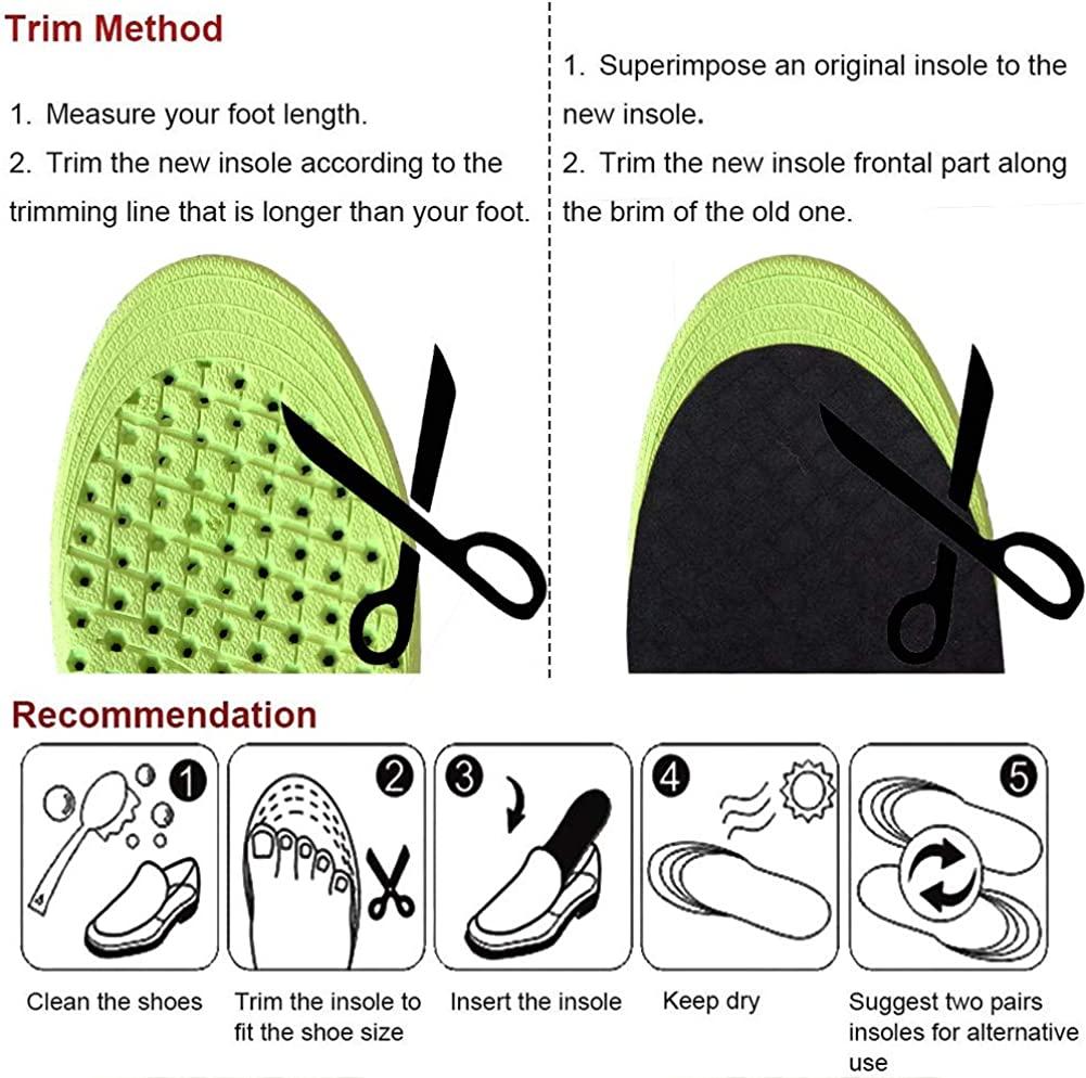 Ailaka 1 Pair Gel Height Increase Insoles, Invisible shoe lifts