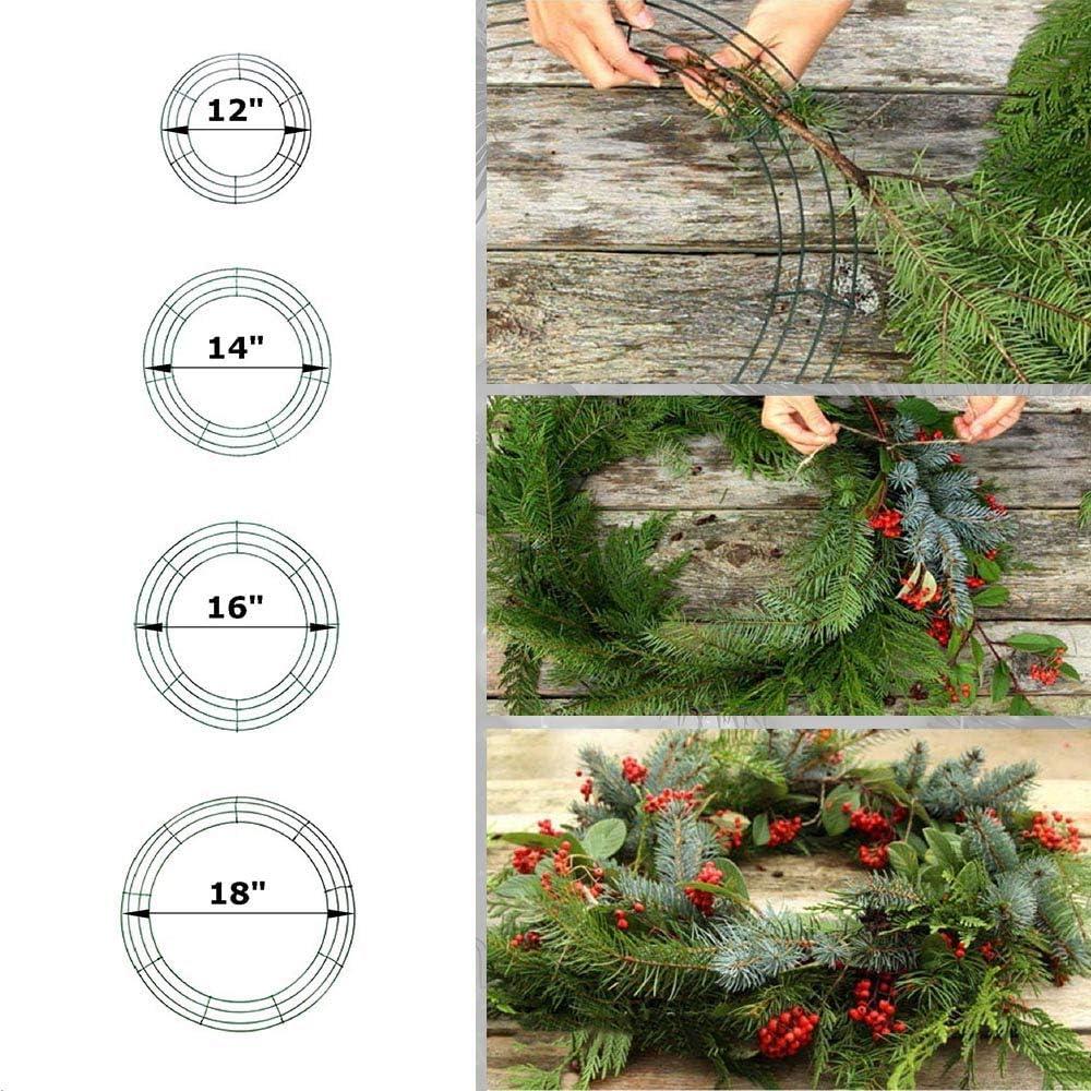 How To Use A Wire Wreath Frame