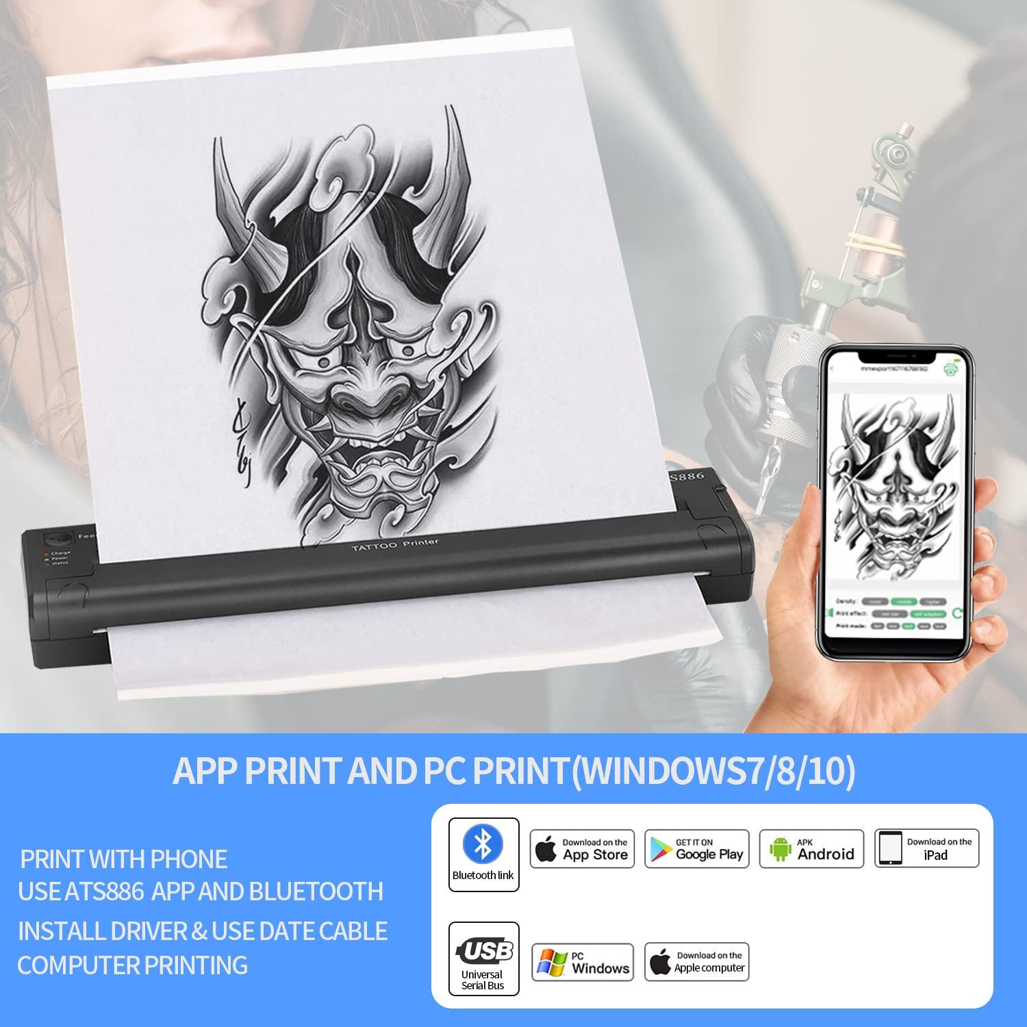 👀Best Tattoo Stencil Transfer Printer on 👀 Unboxing and Review 