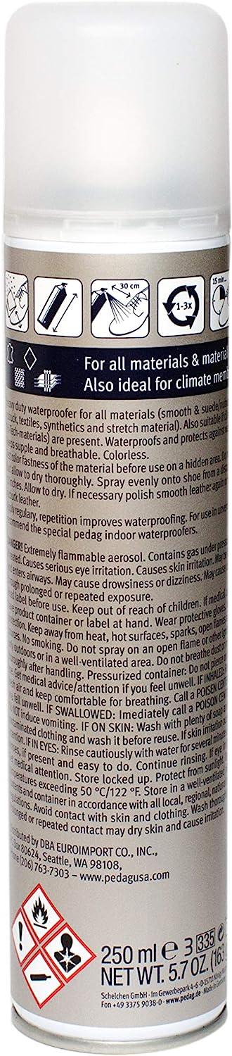 Nano Leather and Suede Hydrophobic Spray, Water and Stain Repellent,  Waterproofing for Boots, Car Seats, Furniture, Jackets, Shoes, Bags and  More (1