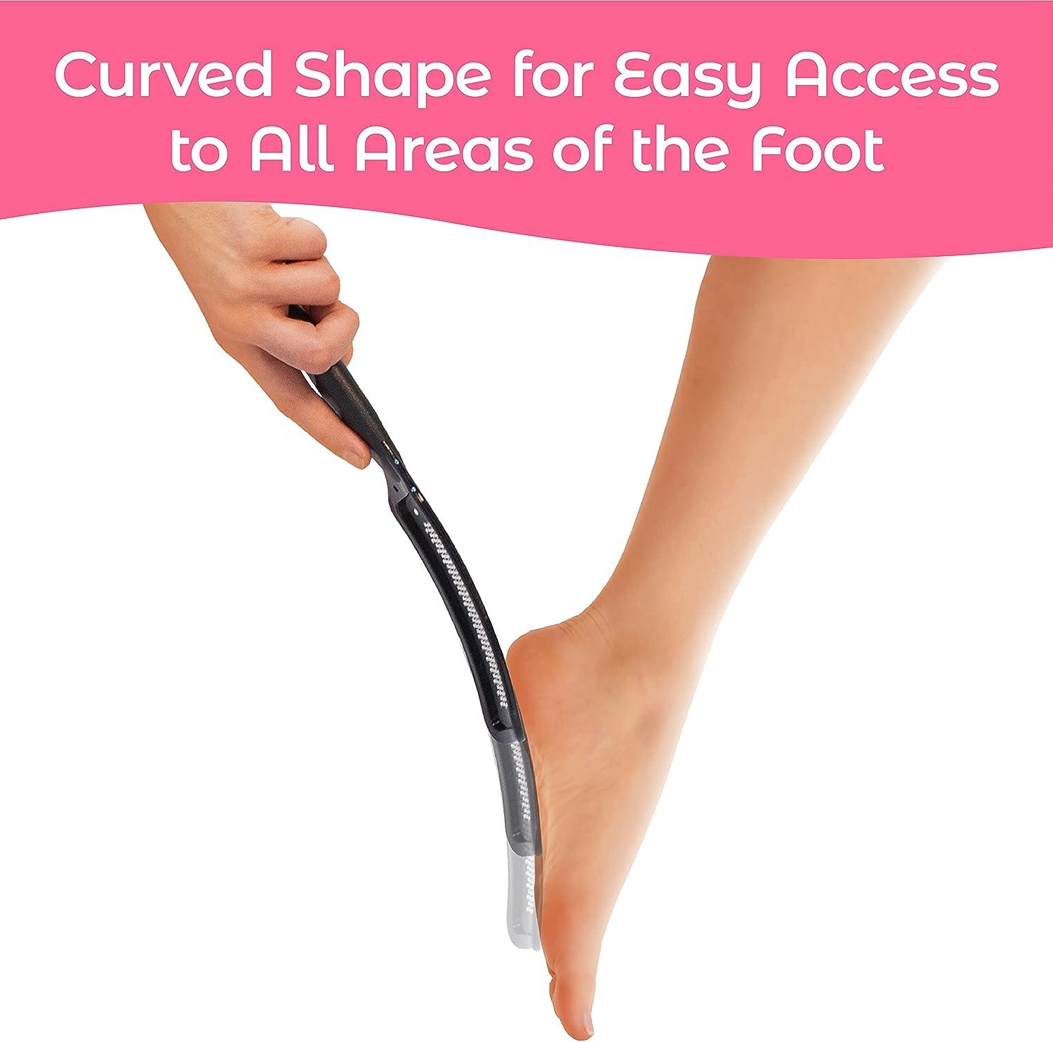 Foot File for Dead Skin, Callus Remover for Feet, Metal Foot Scrubber for  Cracked Heels, Professional