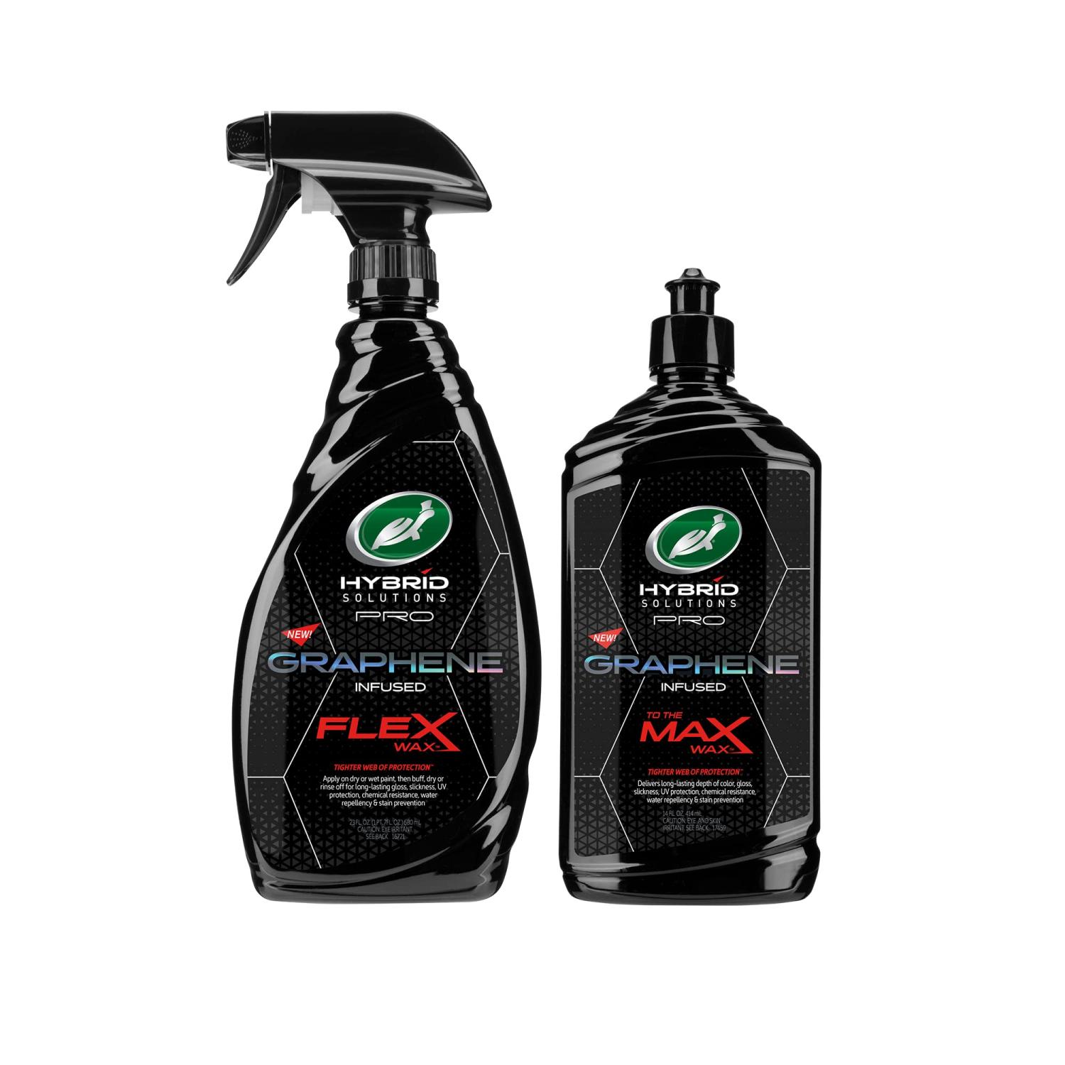 Turtle Wax Hybrid Solutions Pro Flex Wax Graphene Spray Wax And To The