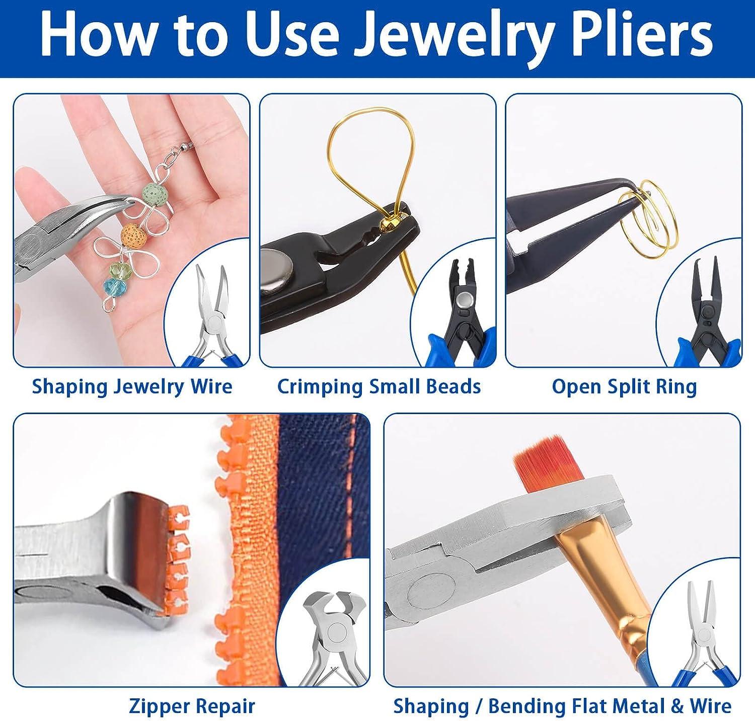 Jewelry Pliers Shynek Set of 10 Professional Jewelry Making Pliers Tools  Craft Pliers Set Wire Wrapping Tools for Jewelry Making Supplies
