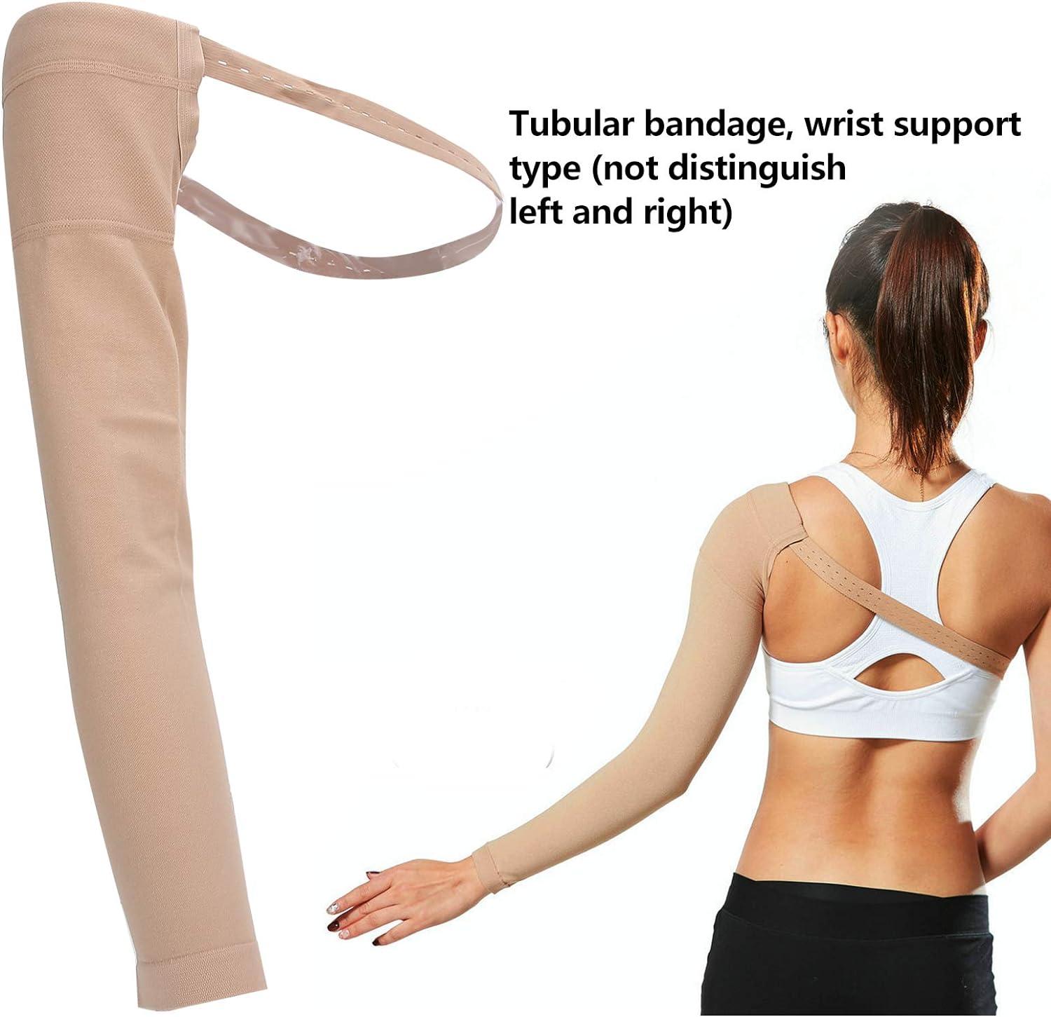 Post Mastectomy Compression Sleeve Elastic Arm Swelling Lymphedema Relief  Sleeve Suitable for People After Breast Cancer Surgery Prevent Lymphedema  of the Upper Limbs,etc. (L) : : Health & Personal Care