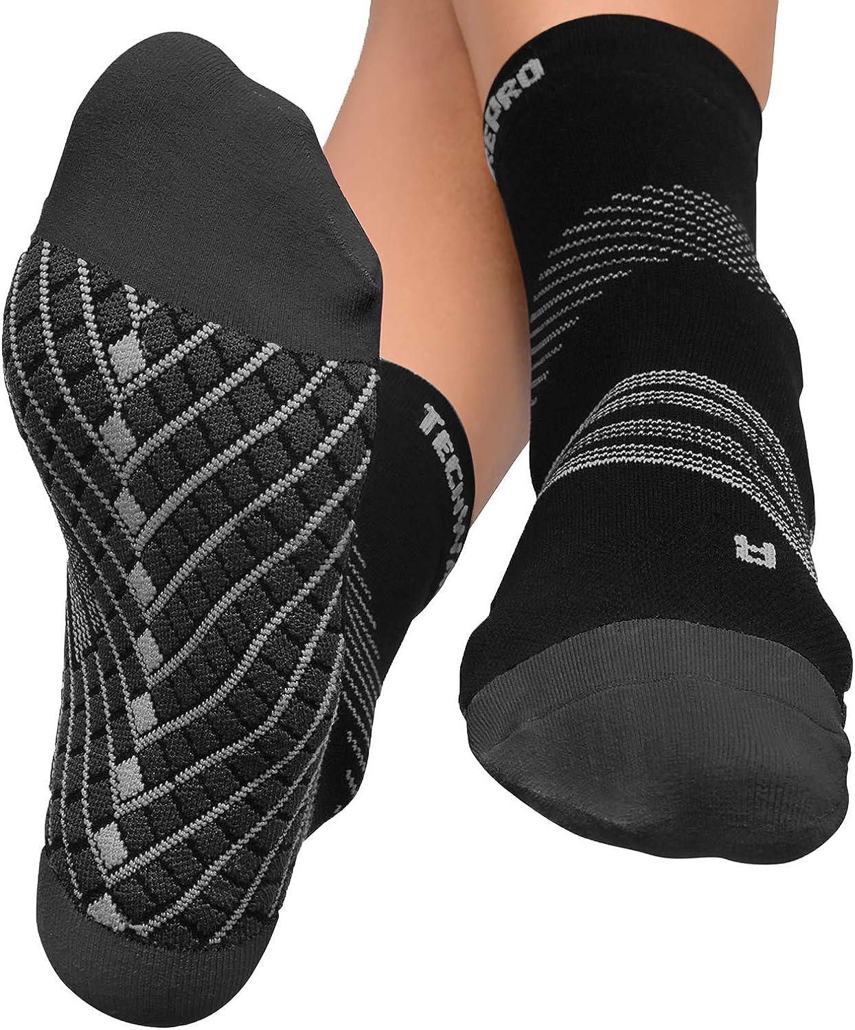 Mojo Compression Socks Mojo Compression Foot Socks for Plantar Fasciitis -  Firm Graduated Support - M806
