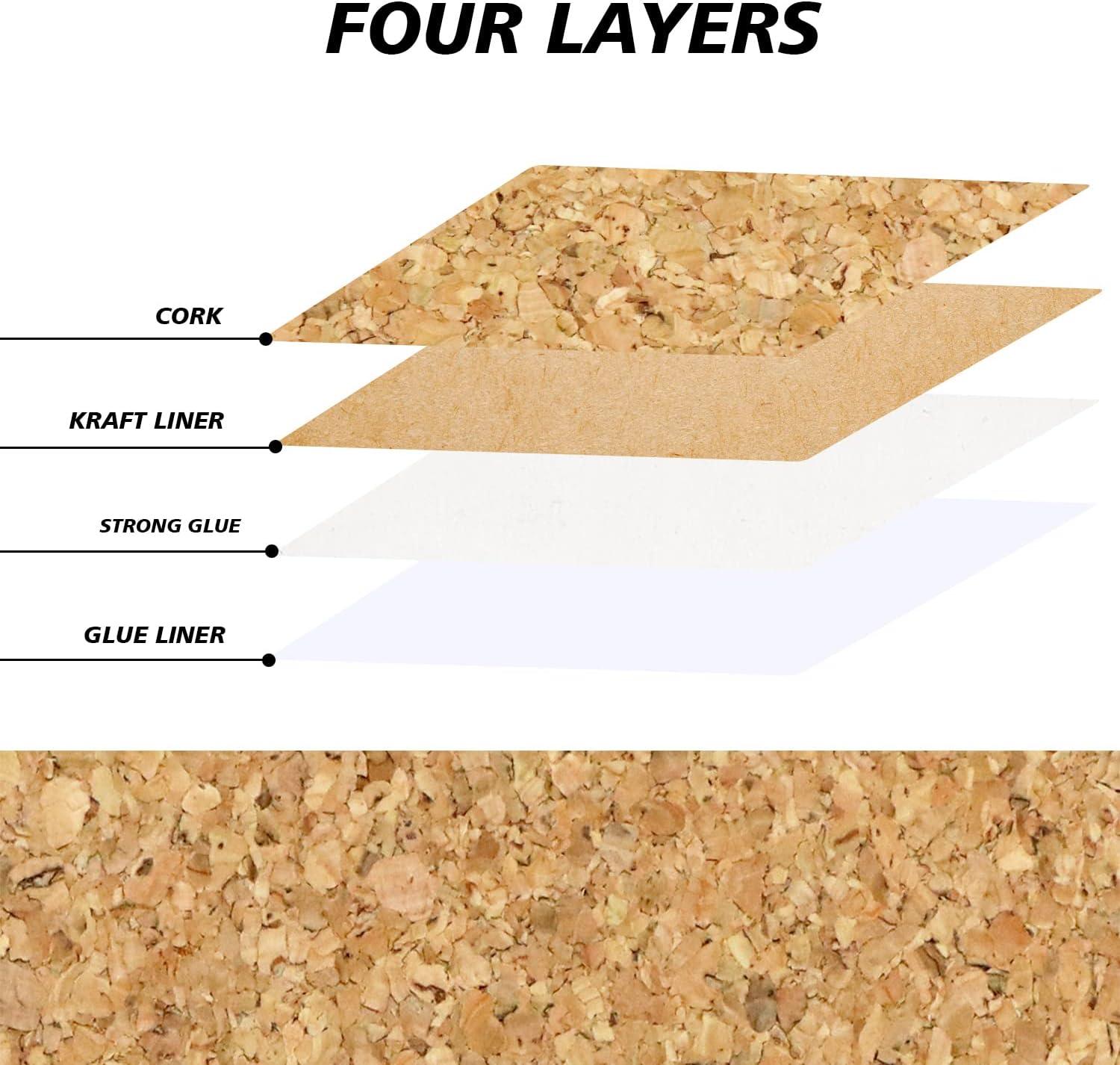 Cork Shelf Liner Non-Adhesive
