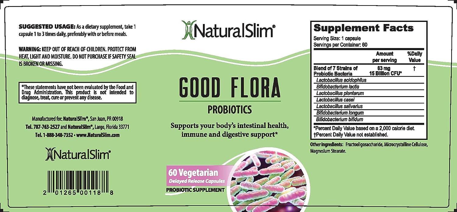 Good Flora Probióticos Natural Slim - Frank Suárez NATURALSLIM