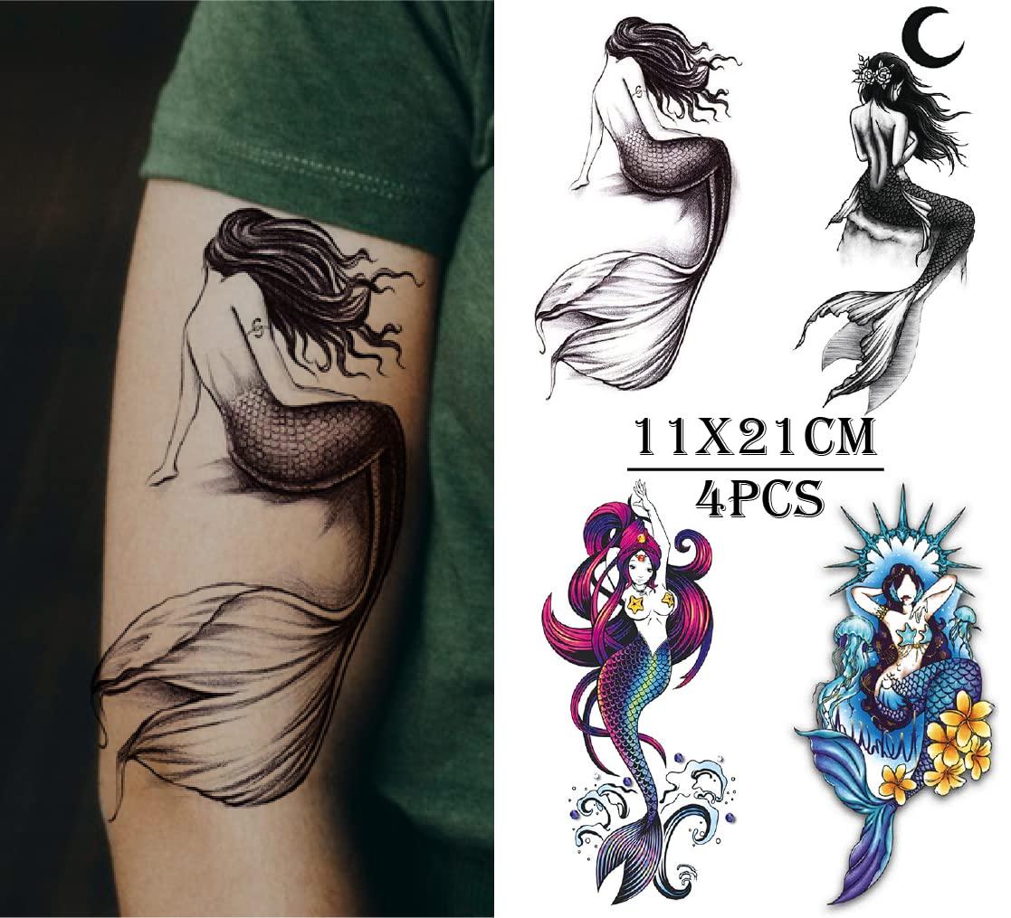 Mermaid – Boston Temporary Tattoos