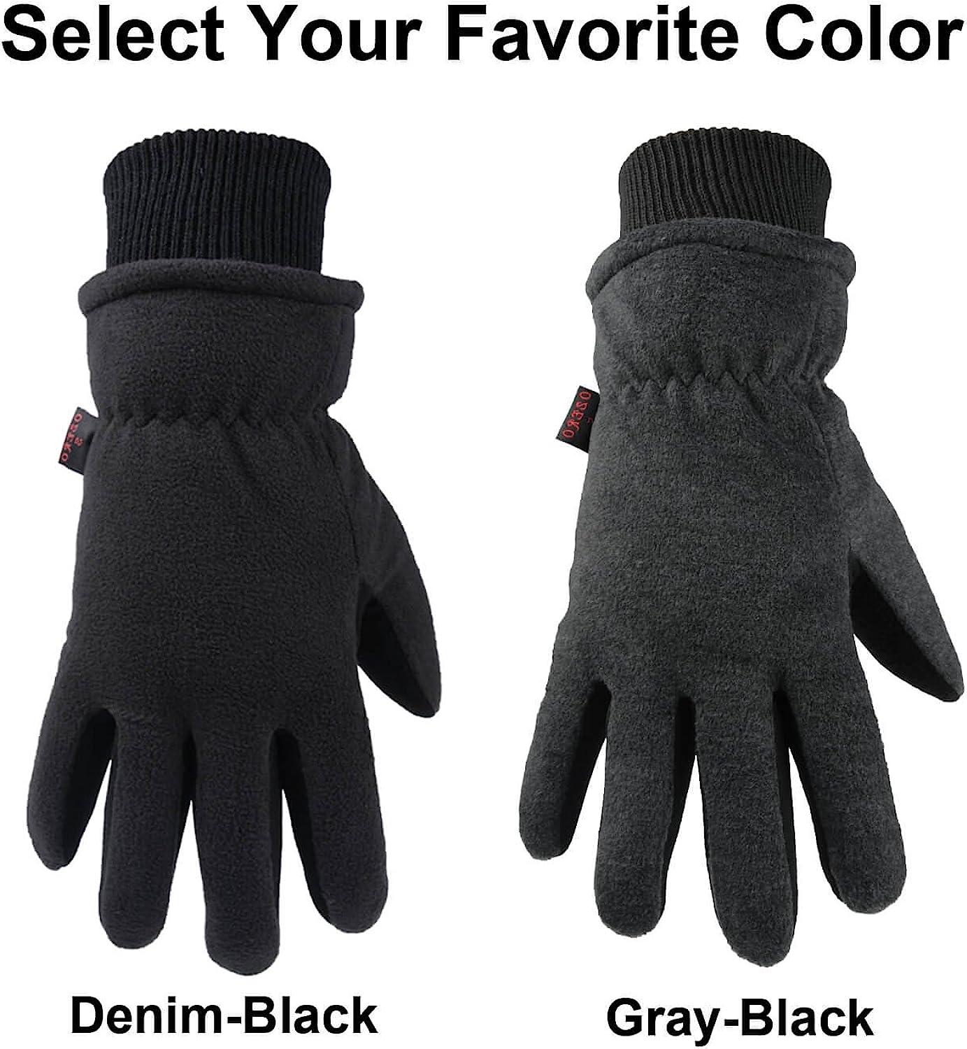 Winter Gloves -30F Coldproof Thermal Water Resistant Deerskin