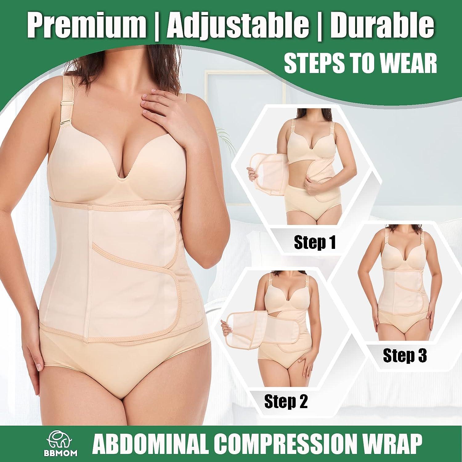 Postpartum Belly Band Abdominal Binder C-Section Recovery Belt