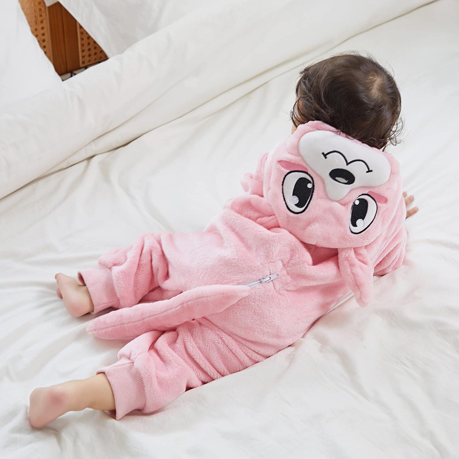 Light Pink Deer Woodland Grow-With-Me Baby Jumpsuit - 3 - 12 Months – Le  Prix Fashion & Consulting