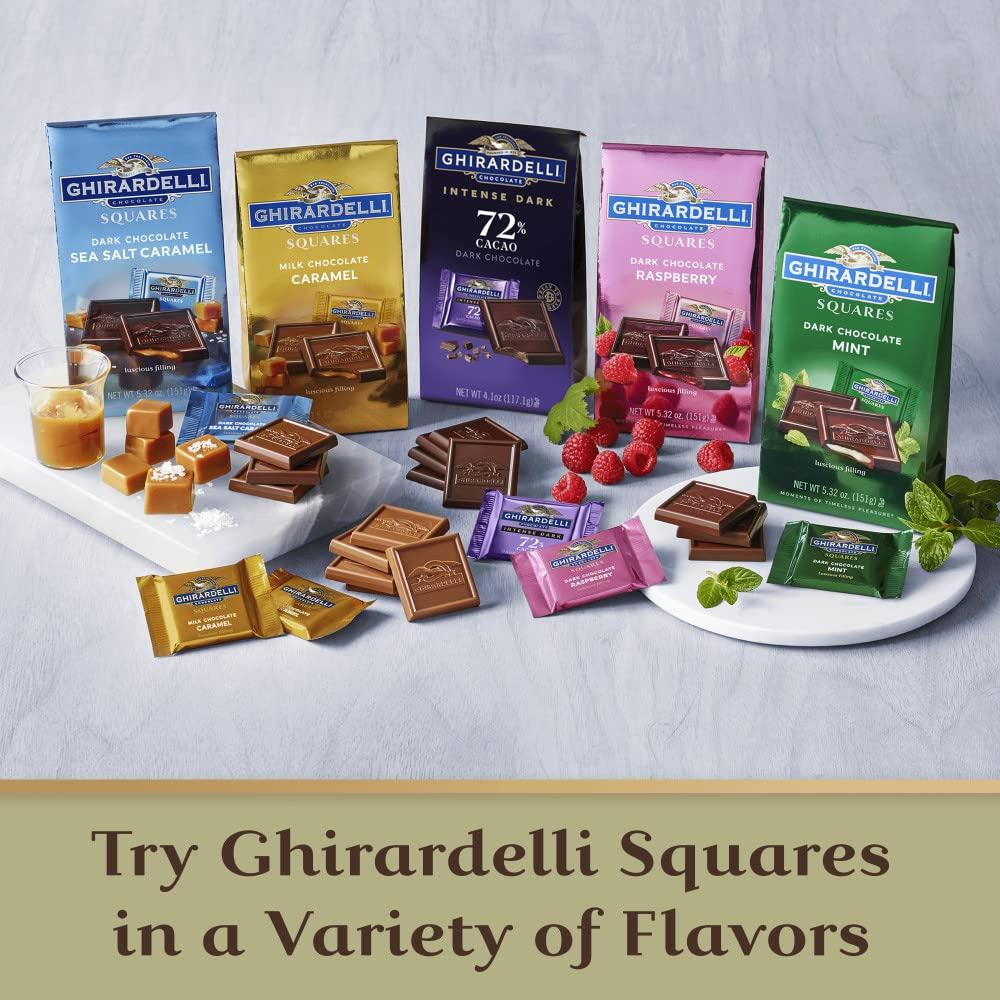 Ghirardelli Milk Chocolate Caramel Squares Bag 5.32oz - Tricon Speciality  Foods