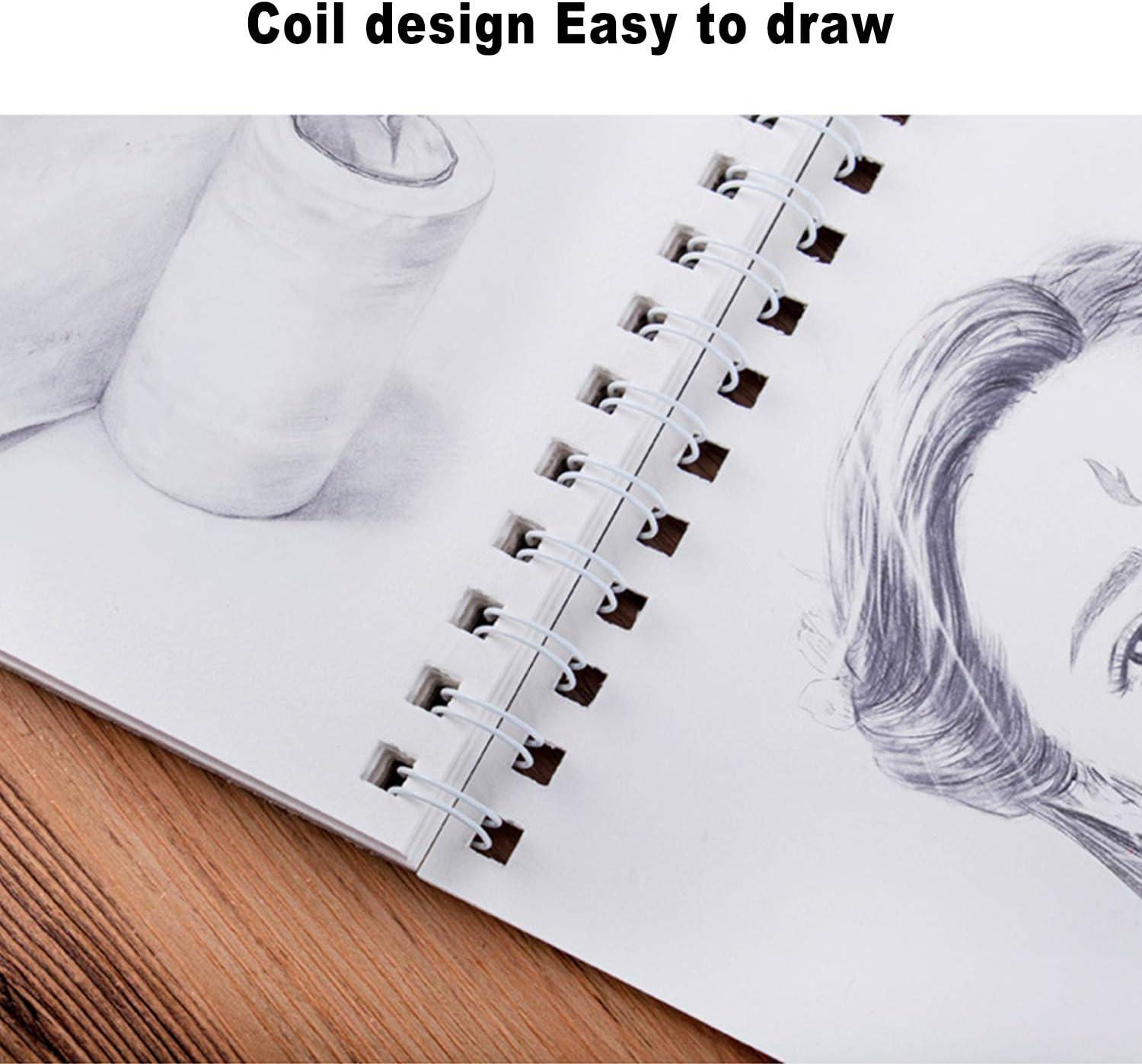 A4 Sketch pad book flip up drawing art creative fun white paper